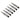 6Pcs Fuel Injector For Komatsu PC200-8 Cummins Engine QSB6.7 0445120231 5263262