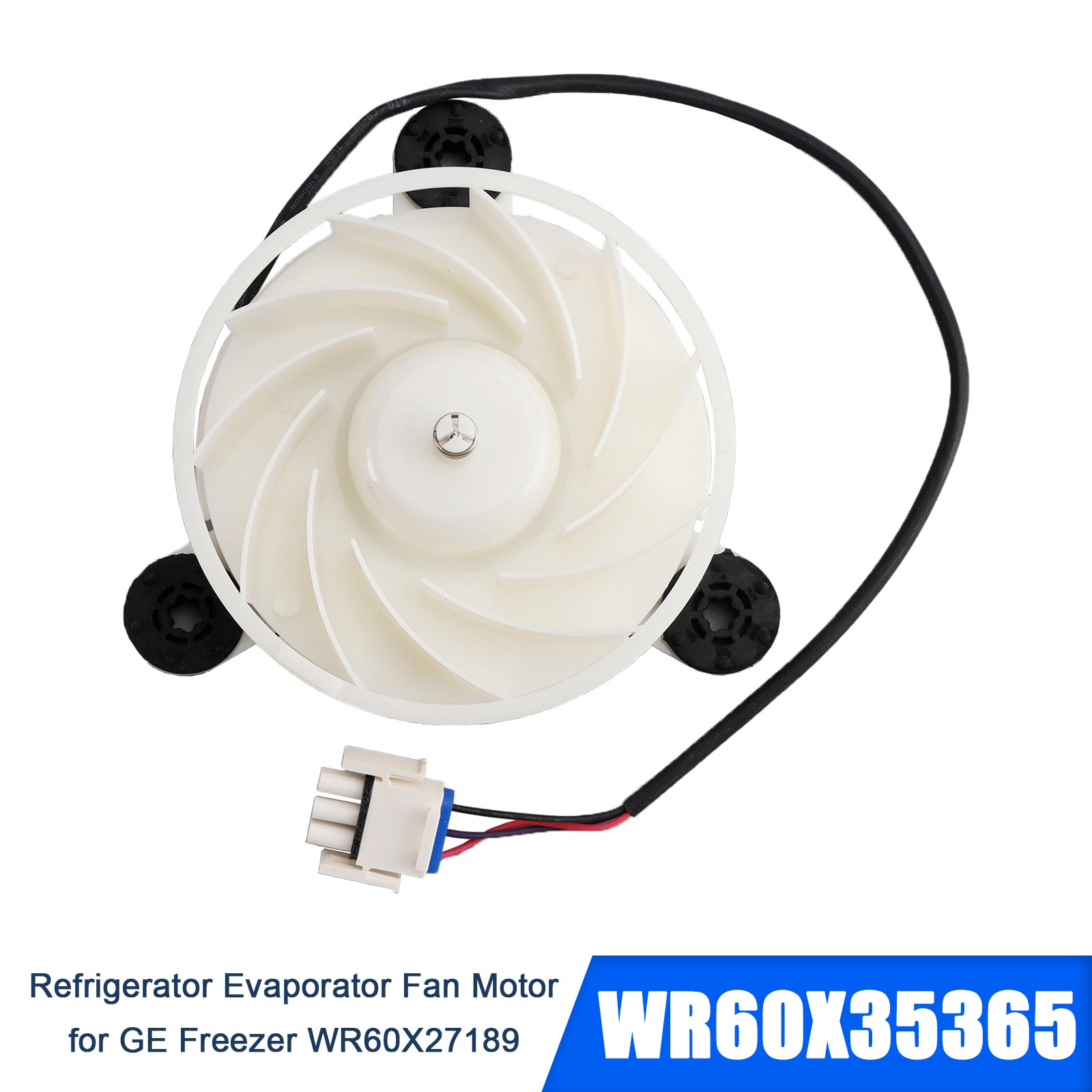 WR60X35365 Refrigerator Evaporator Fan Motor for GE Freezer WR60X27189