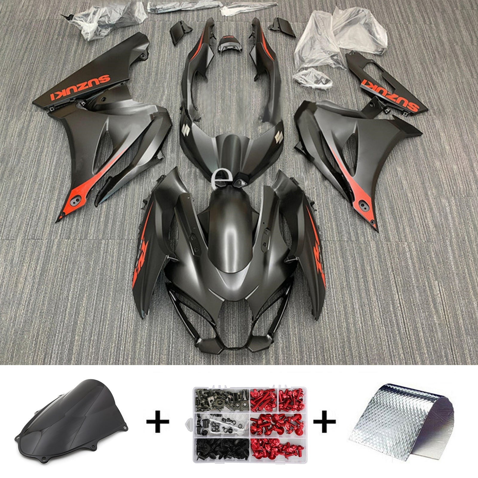 Suzuki GSXR1000 2017-2023 K17 Kit Carenado Carrocería Plástico ABS