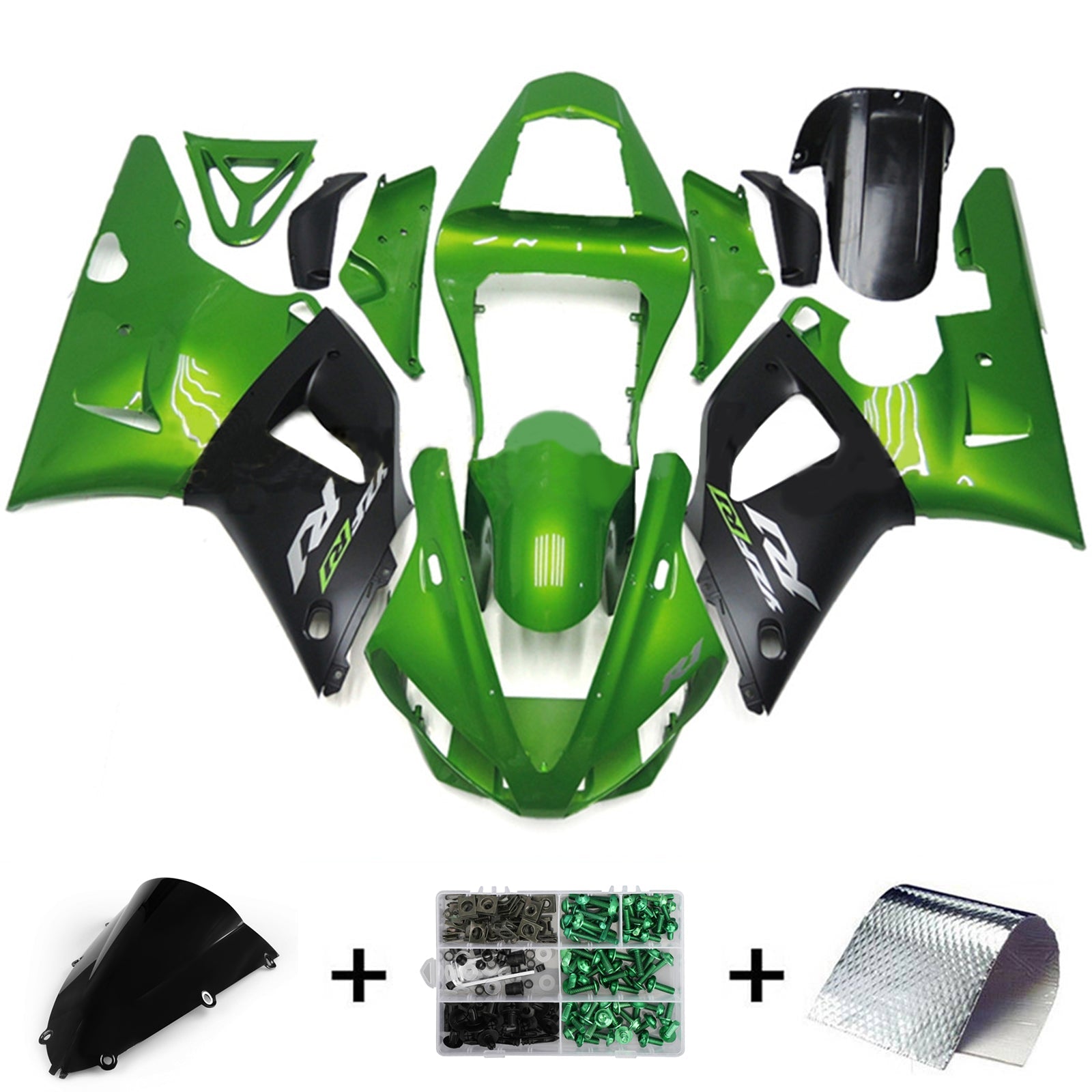 Yamaha YZF 1000 R1 1998-1999 Fairing Kit Bodywork Plastic ABS