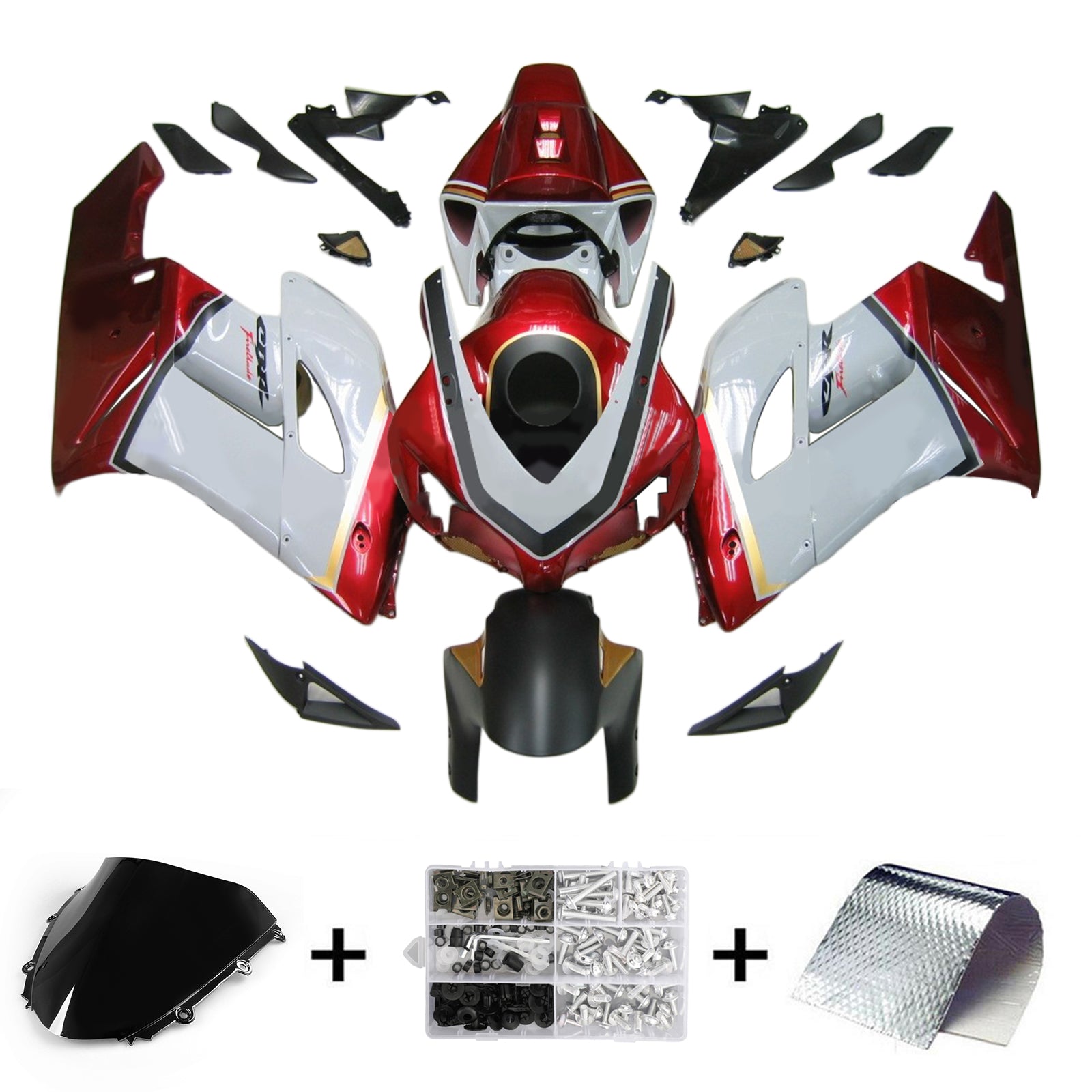 Honda CBR1000RR 2004-2005 Fairing Kit Bodywork Plastic ABS