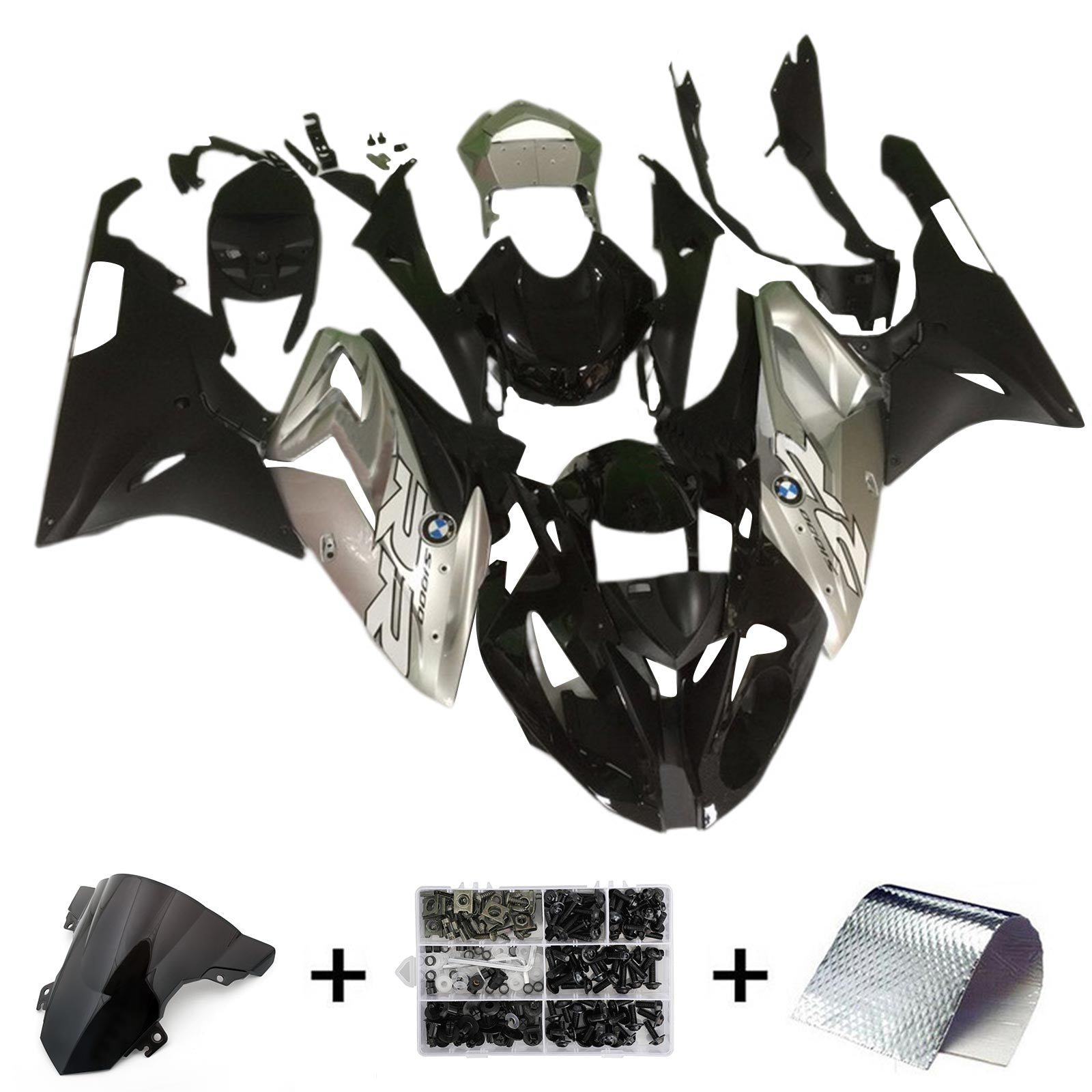 Amotopart BMW S1000RR 2015-2016 Fairing Kit Bodywork Plastic ABS