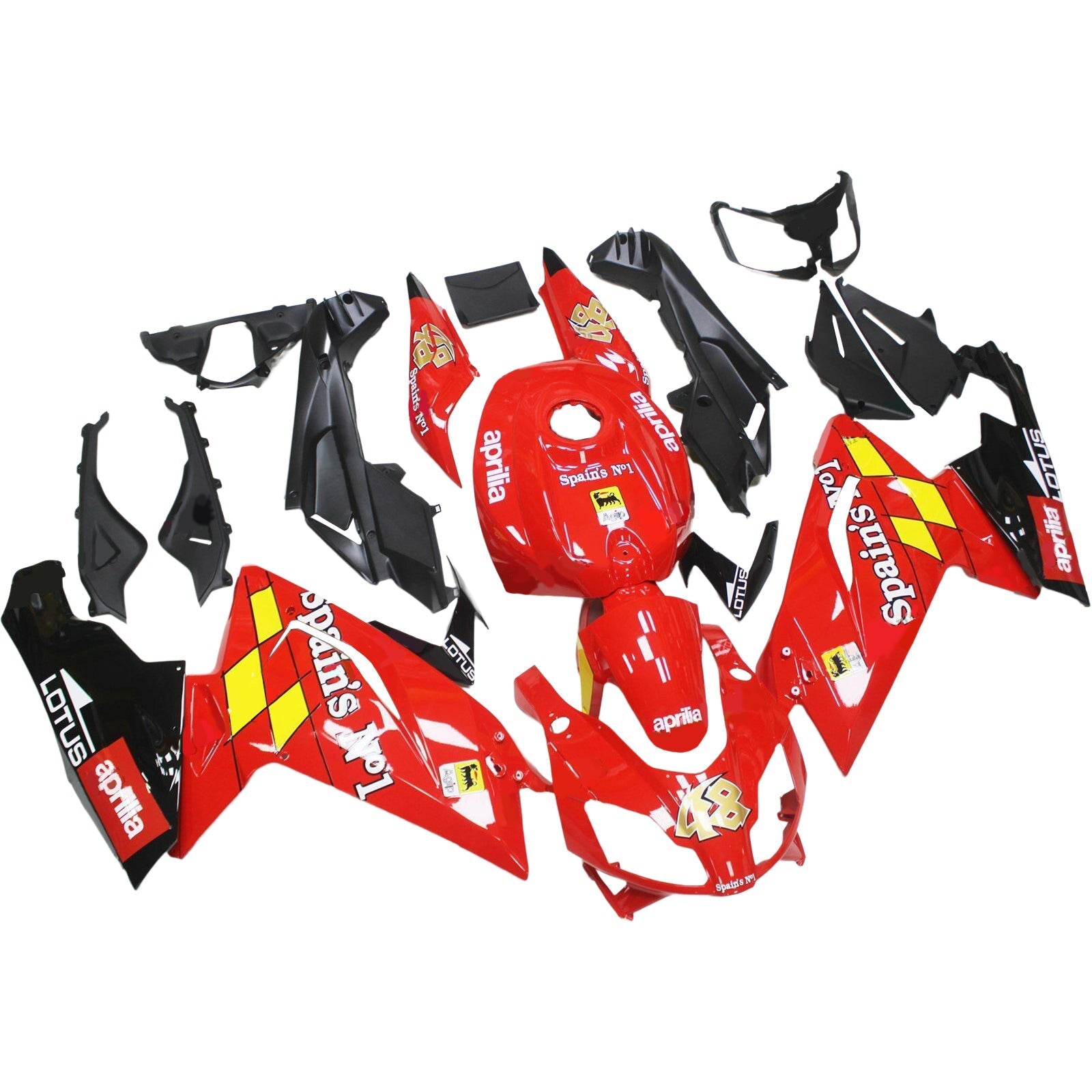 Aprilia RS125 2006-2011 Fairing Kit Bodywork Plastic ABS