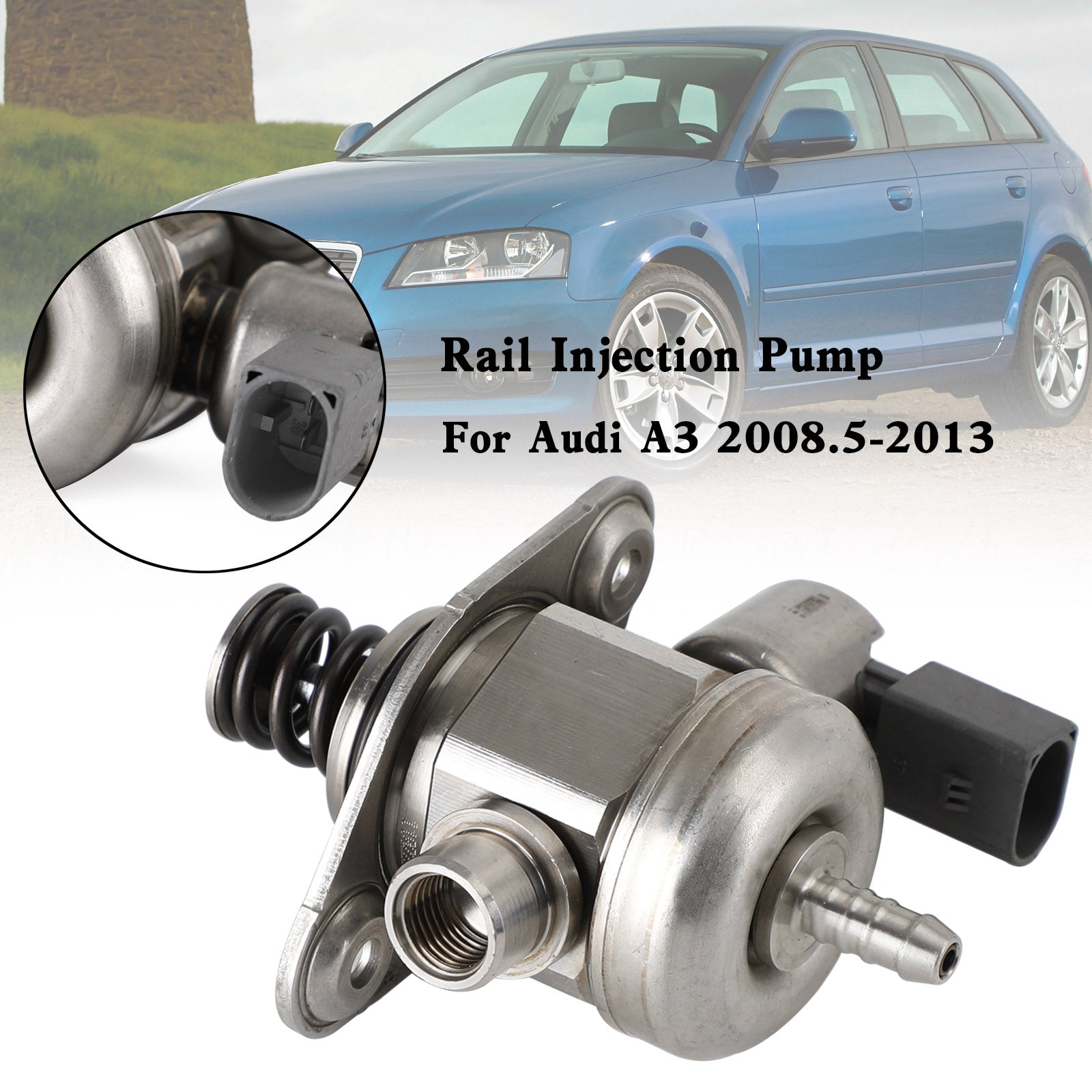 2009 Audi TT / 2009-2012 Audi TT Quattro Bomba de combustible de alta presión 06H127025N