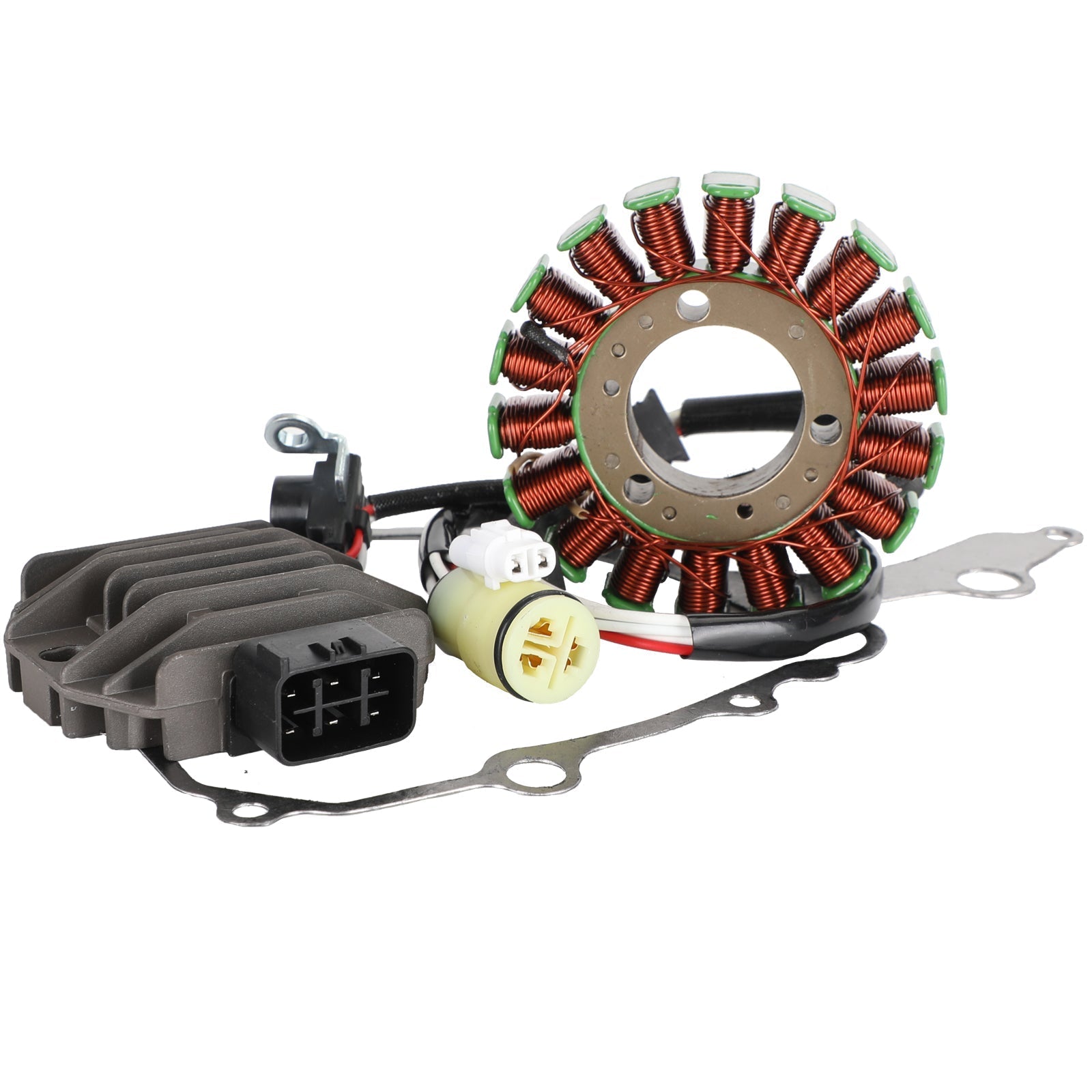 2008-2013 Yamaha Raptor 250 YFM250R Magneto Stator+Voltage Rectifier+Gasket Fedex Express