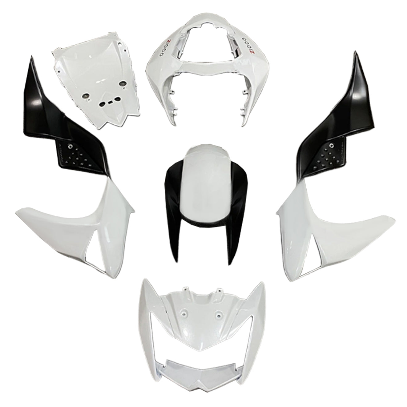 Kawasaki Z1000 2007-2009 Fairing Kit Bodywork Plastic ABS