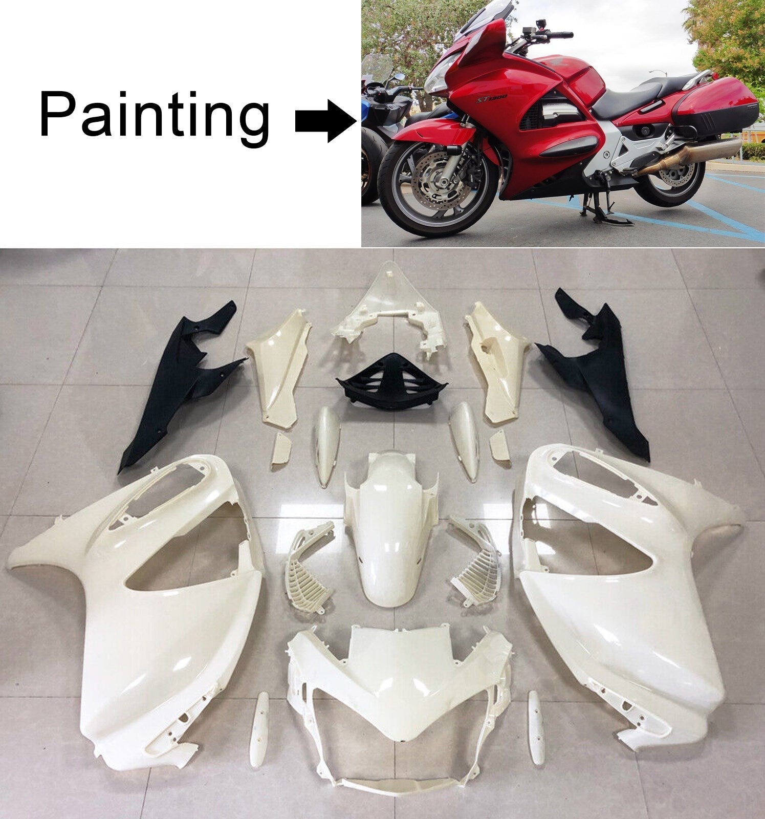 Honda STX1300 ST1300 2002-2016 Fairing Kit Bodywork