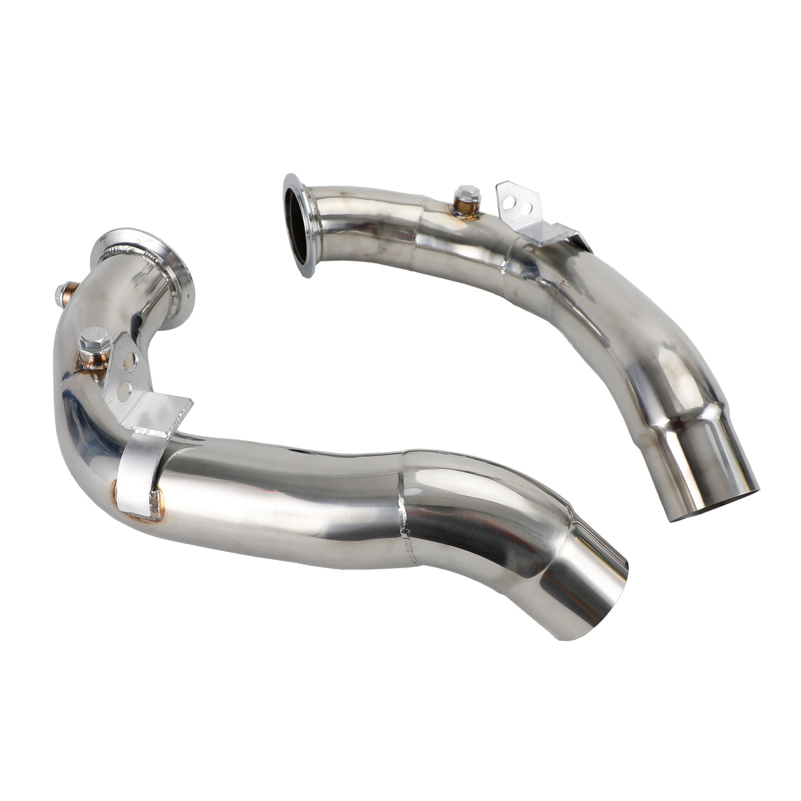 2011-2018 BMW S63 F10/F12 M5 & M6 3" Stainless Steel Exhaust Downpipes compatible