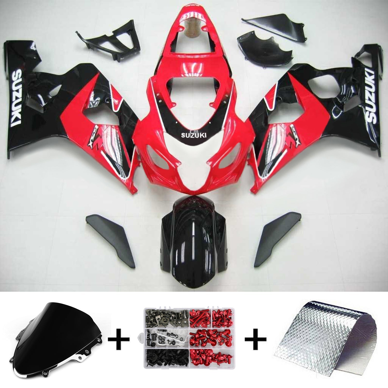 Suzuki GSXR 600/750 2004-2005 Fairing Kit Bodywork Plastic ABS