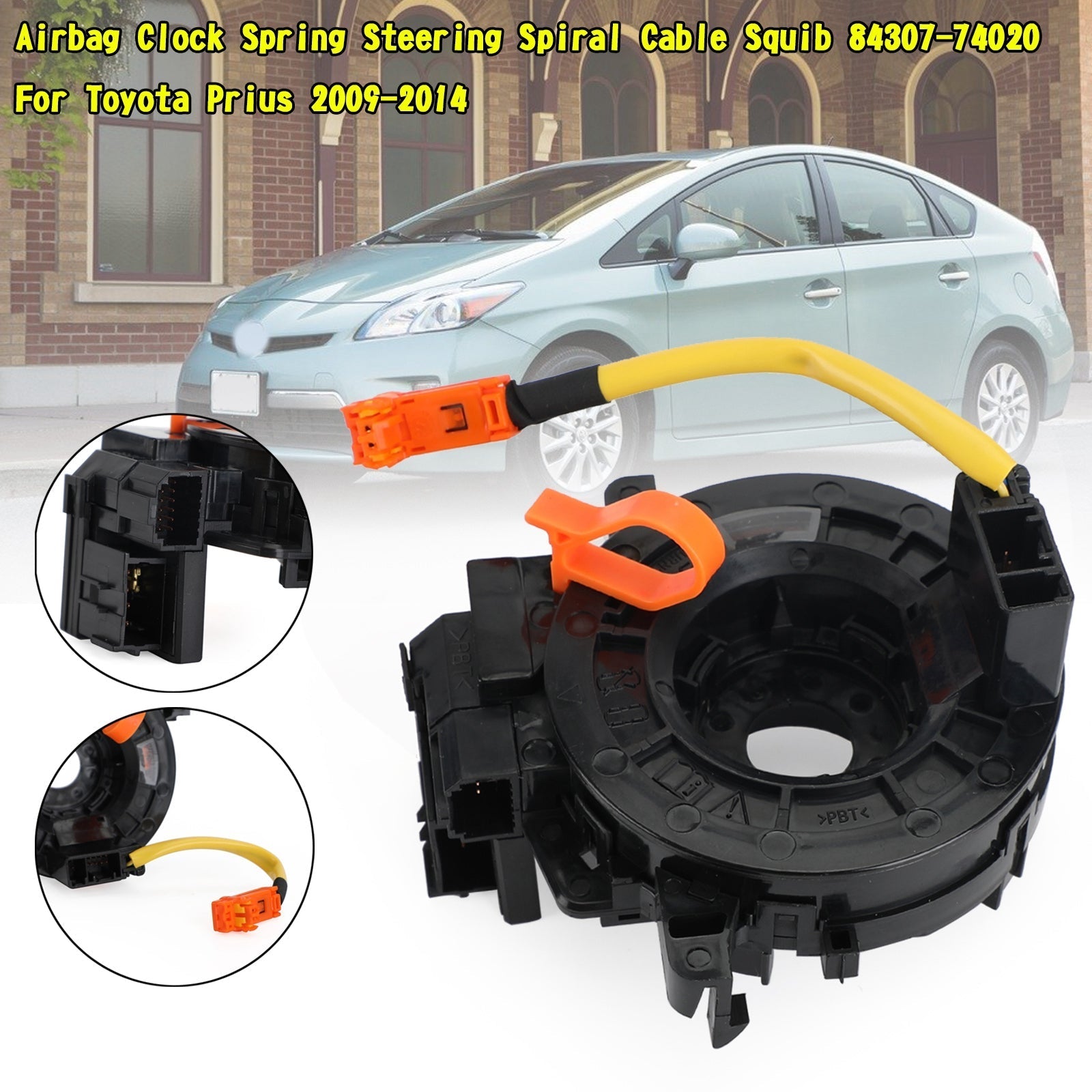 2011-2014 Toyota Yaris (KSP130 y NSP130) Airbag Reloj Resorte Espiral Cable Squib 84307-74020