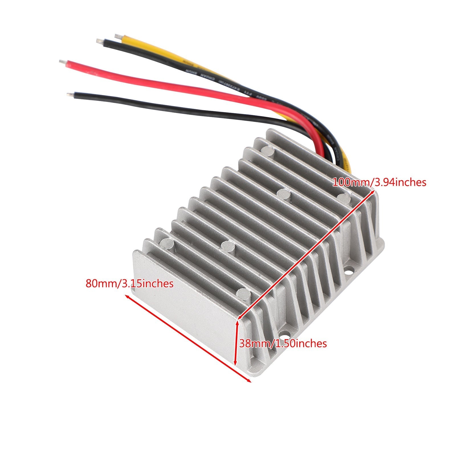 Regulador convertidor de potencia CC/CC reductor resistente al agua de 24V a 13,8V 30A 414W