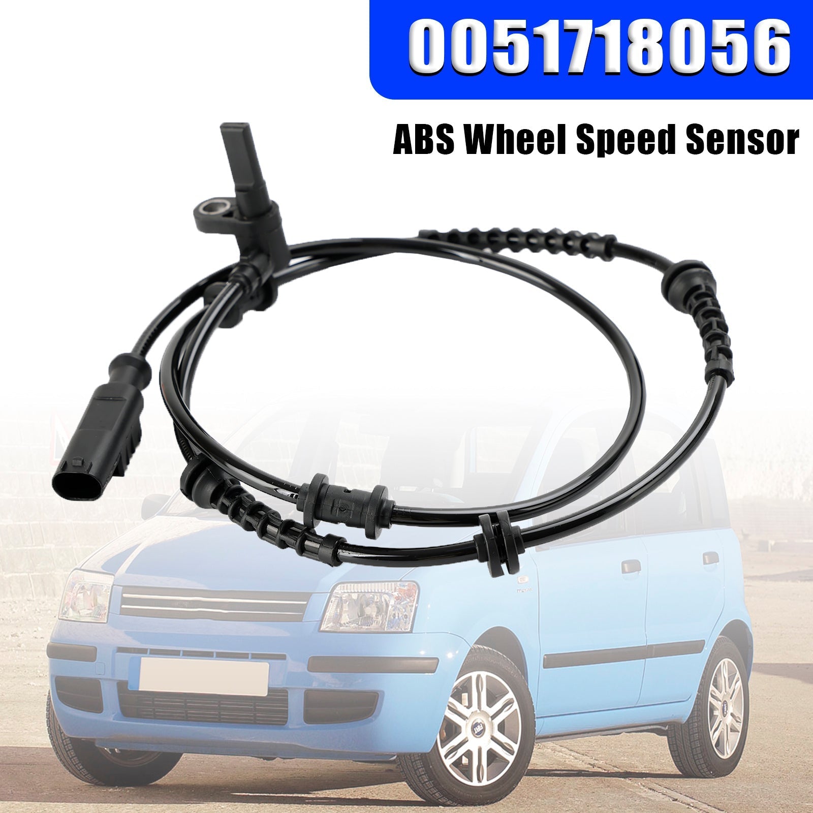 Fiat Panda 169 0051718056 ABS Wheel Speed Sensor Front Left/Right