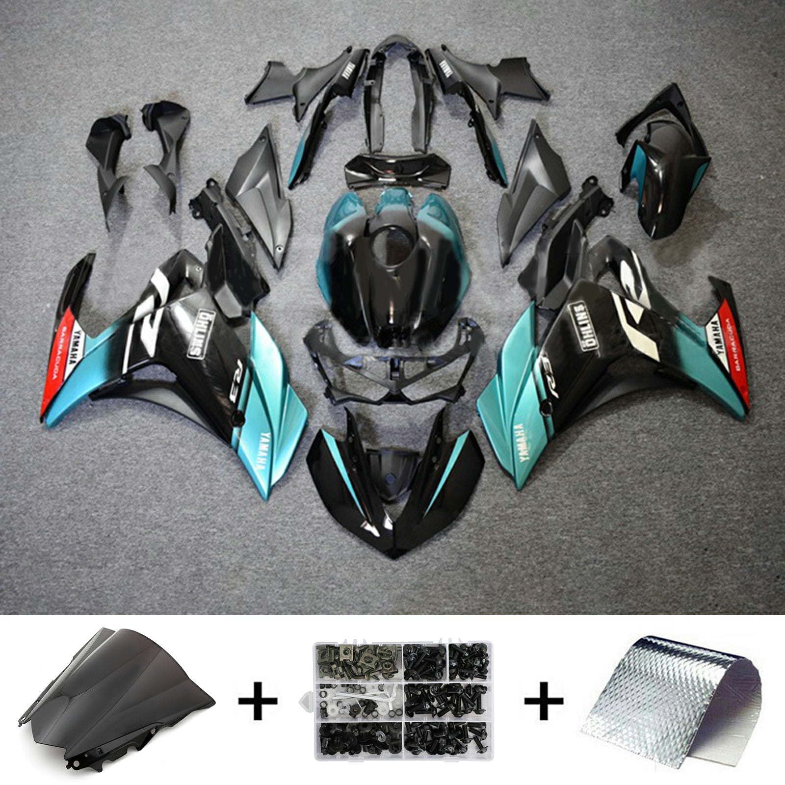 Yamaha YZF-R3 2014-2018 R25 2015-2017 Fairing Kit Bodywork ABS