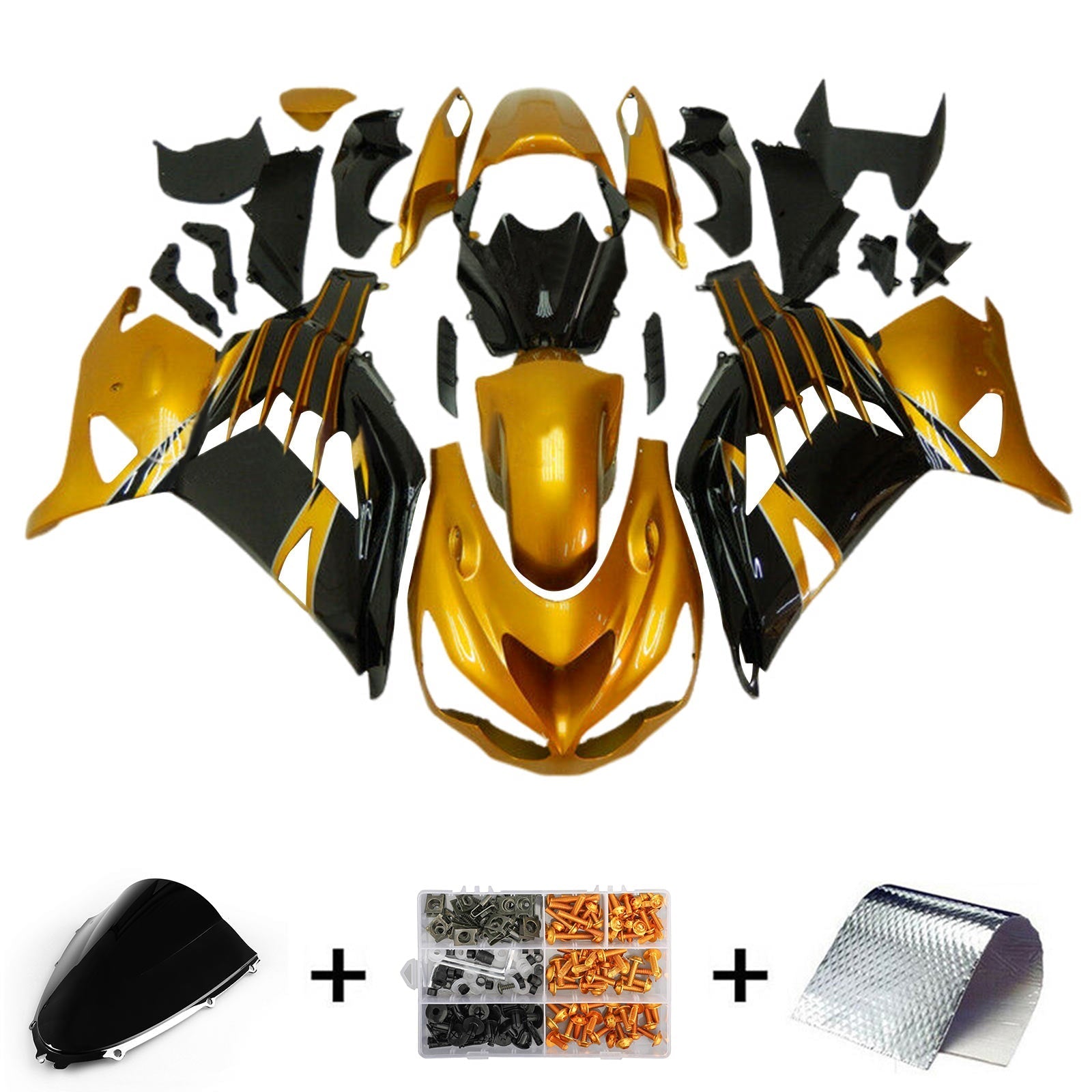 Kit Carenado Kawasaki ZX14R ZZR1400 2012-2022 Carrocería