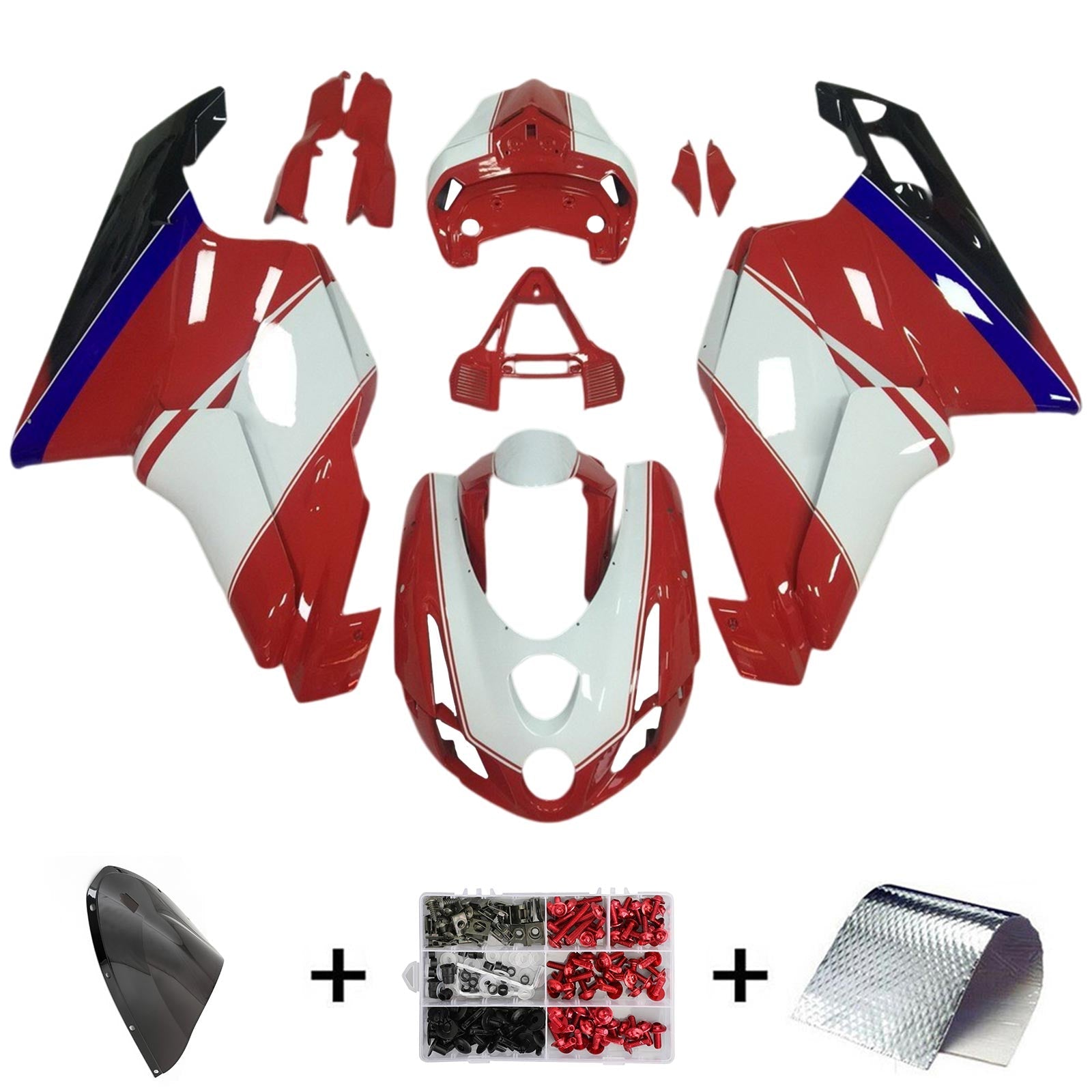 Ducati 999 749 2003 2004 Fairing Kit Bodywork ABS