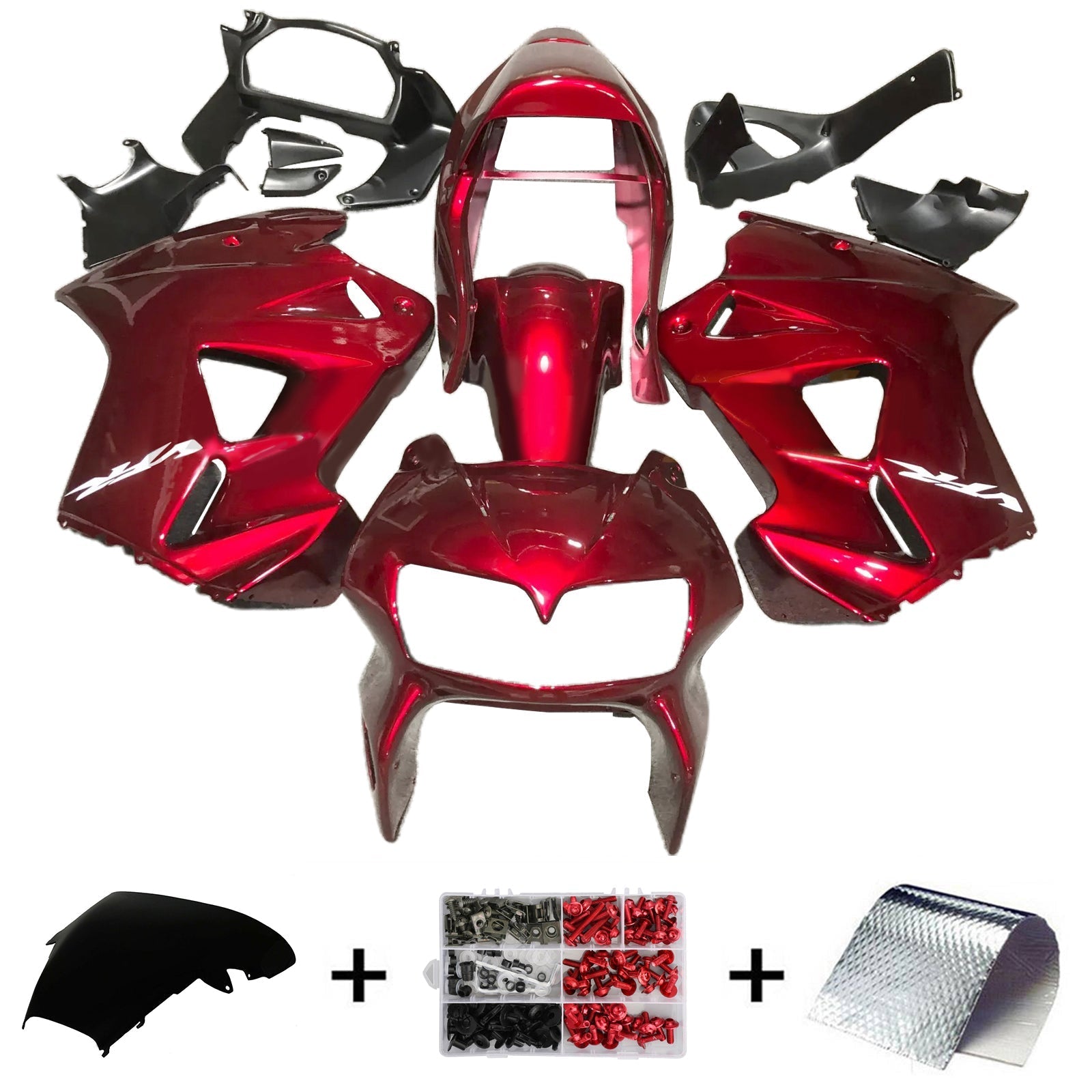 Honda VFR800 1998-2001 Fairing Kit Bodywork Plastic ABS