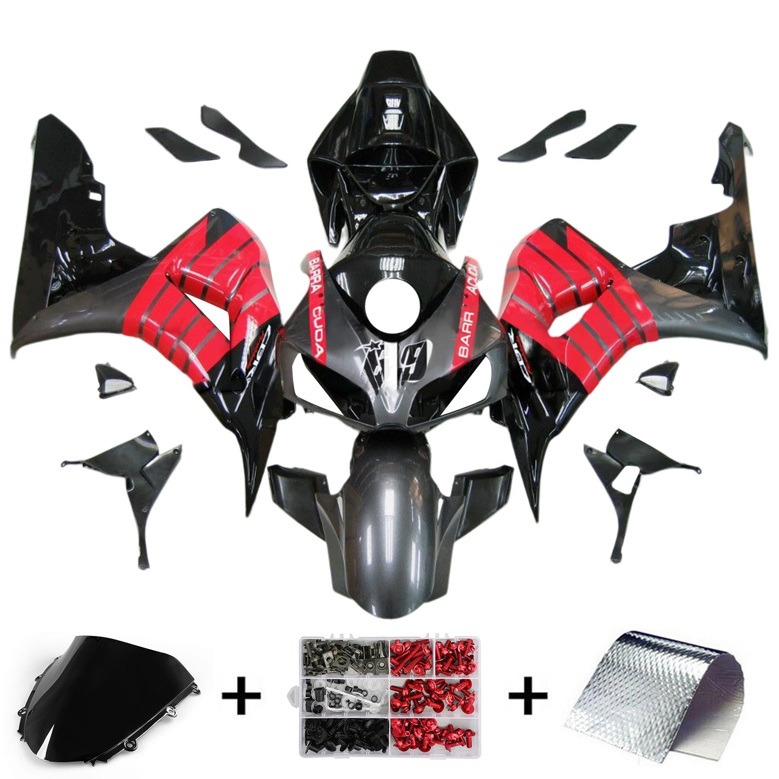 Honda CBR1000RR 2006-2007 Fairing Kit Bodywork Plastic ABS