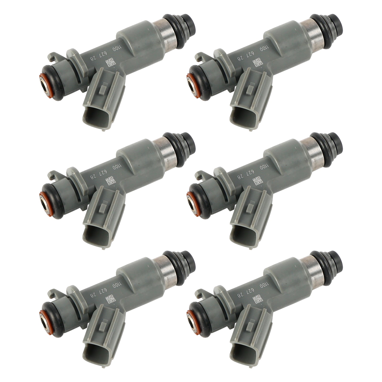 6PCS Fuel Injector 16450-R70-A01 Fit Accord Crosstour MDX 3.0L 3.5L 3.7L V6