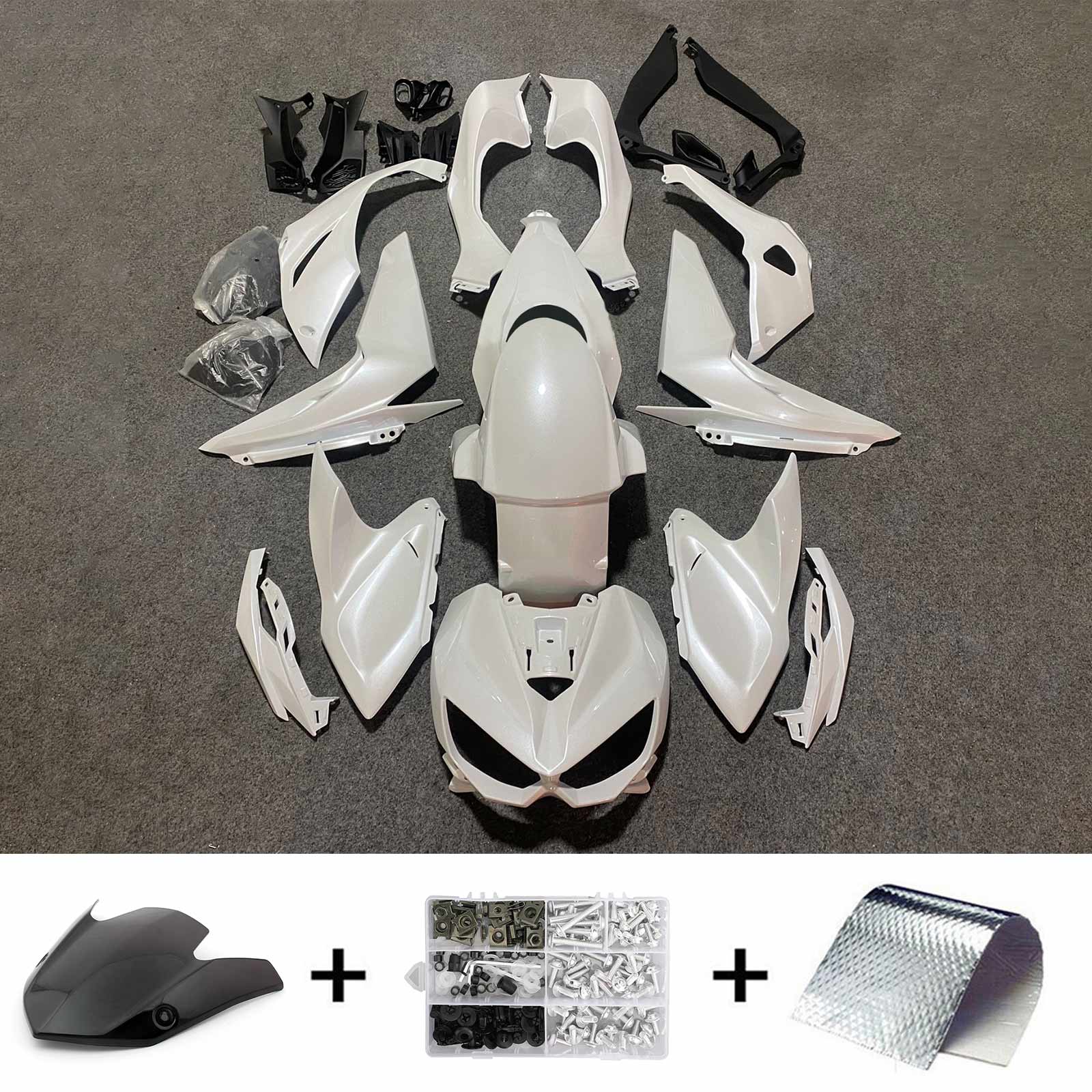 Kit Carenado Kawasaki Z1000 2014-2017 Carrocería Plástico ABS