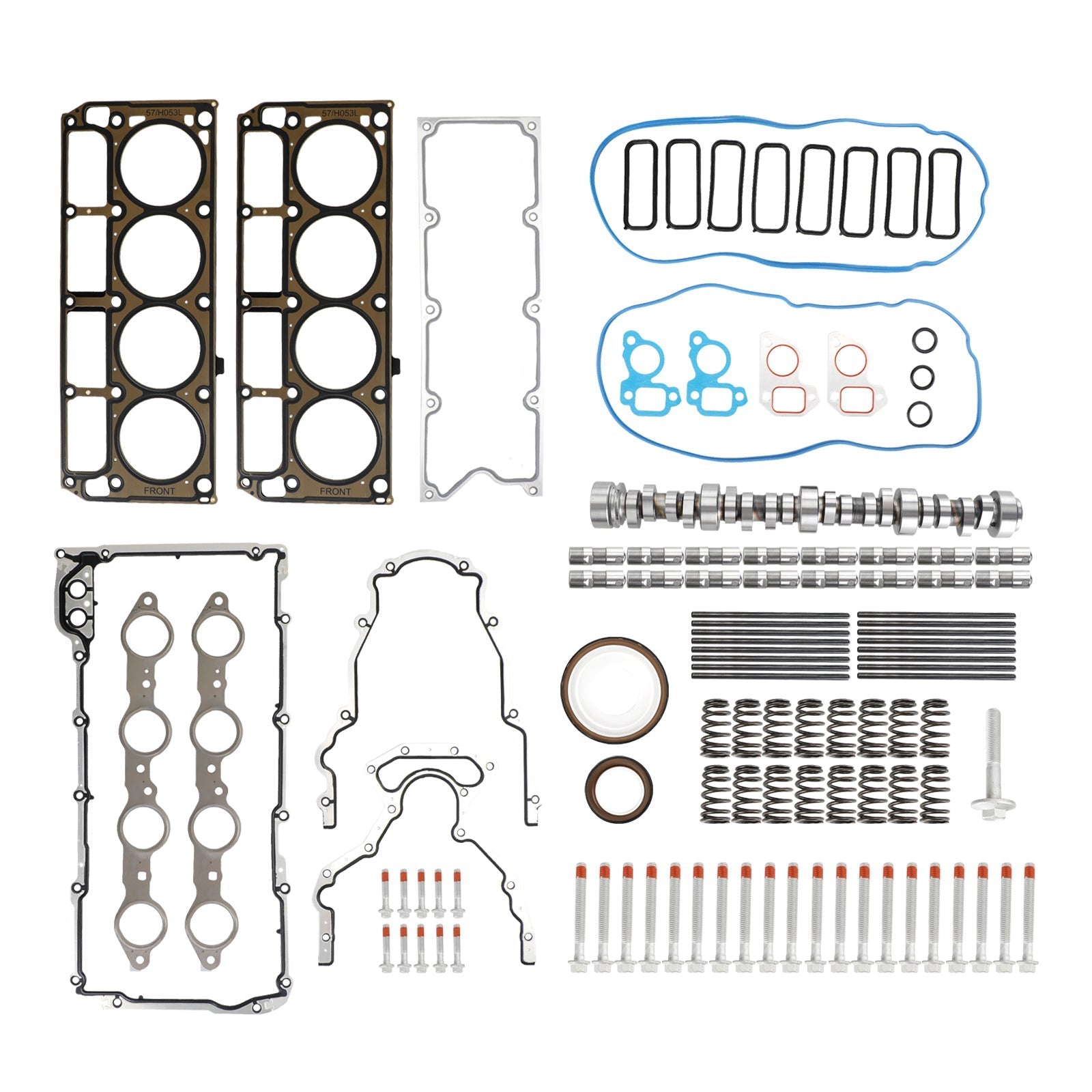 LS1 4.8 5.3 5.7 6.0 6.2 LS Sloppy Mechanics Stage 2 Cam Lifters Pushrods Kit