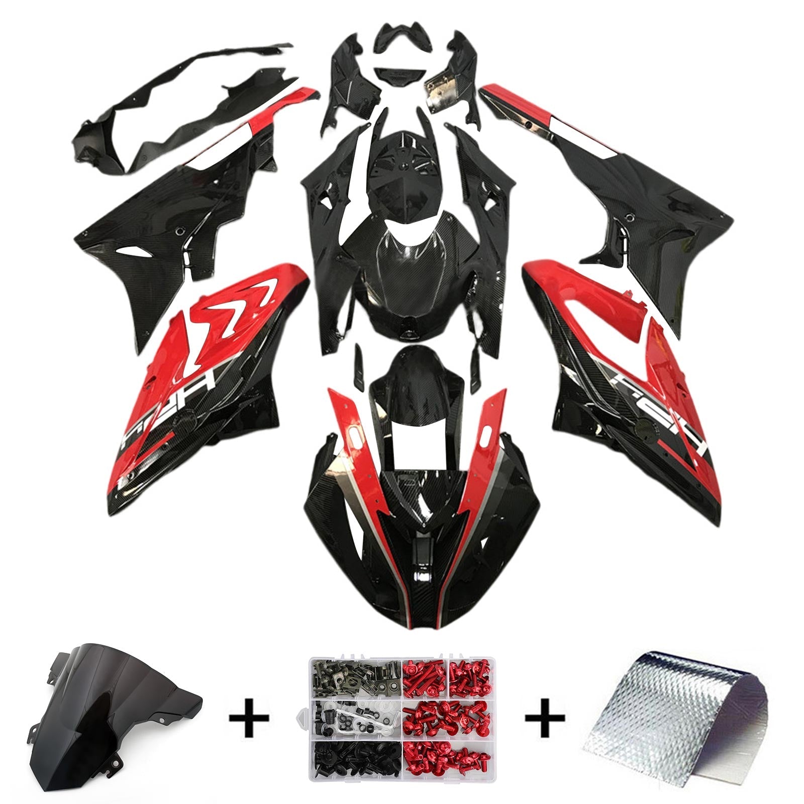 Amotopart BMW S1000RR 2015-2016 Fairing Kit Bodywork Plastic ABS