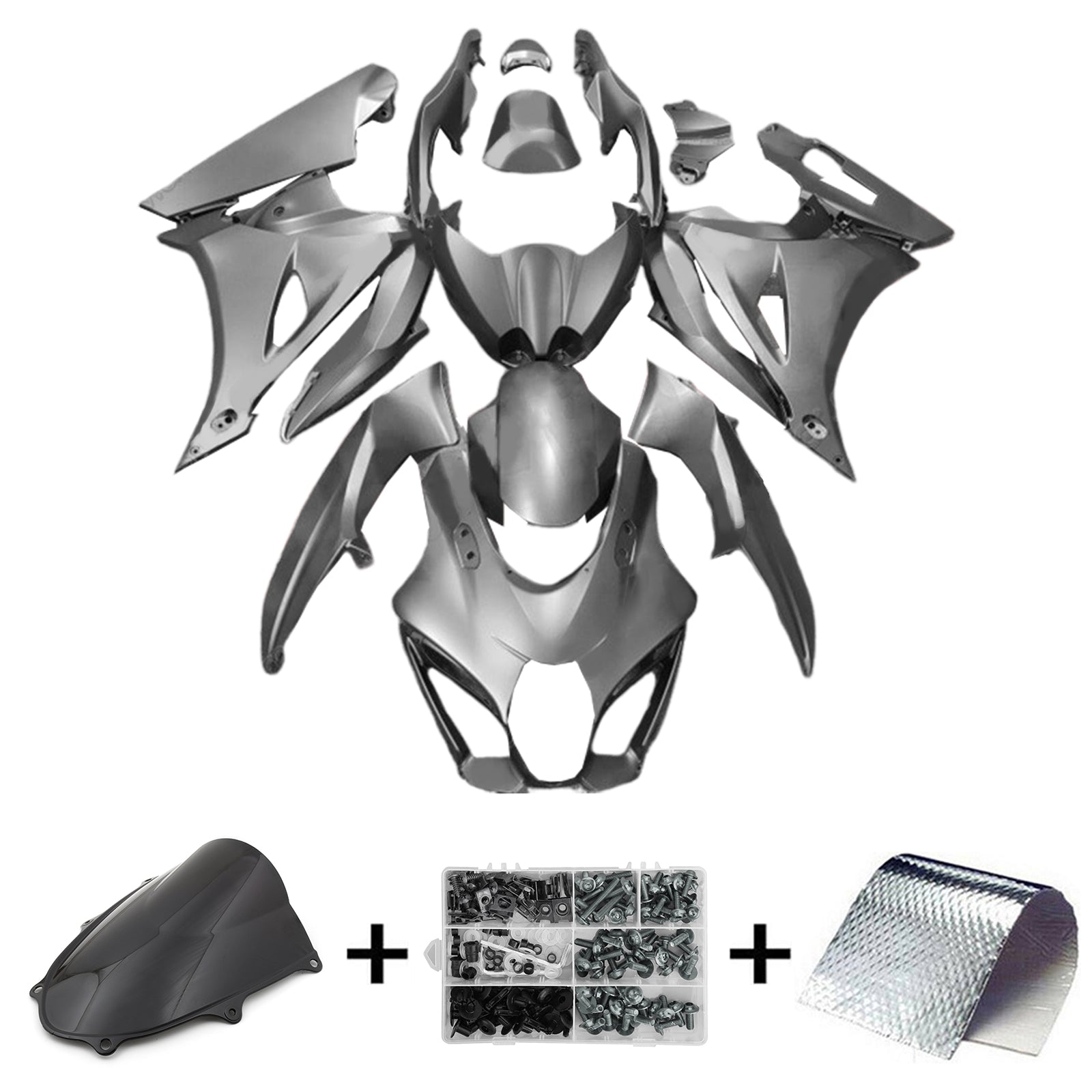 Amotopart Suzuki GSXR1000 2017-2024 K17 Fairing Kit Bodywork Plastic ABS