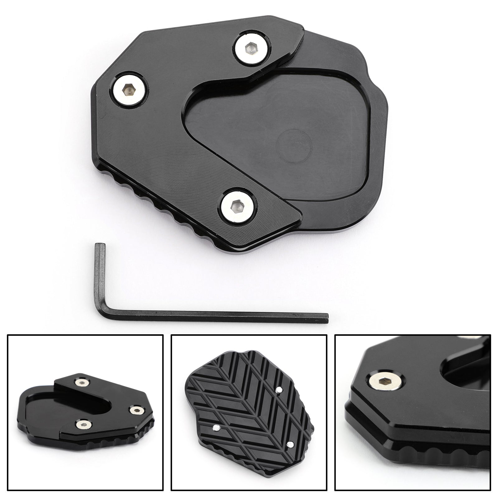 Side Stand Extension Kickstand Enlarger Plate For HONDA CRF250L 2013-2016 Generic