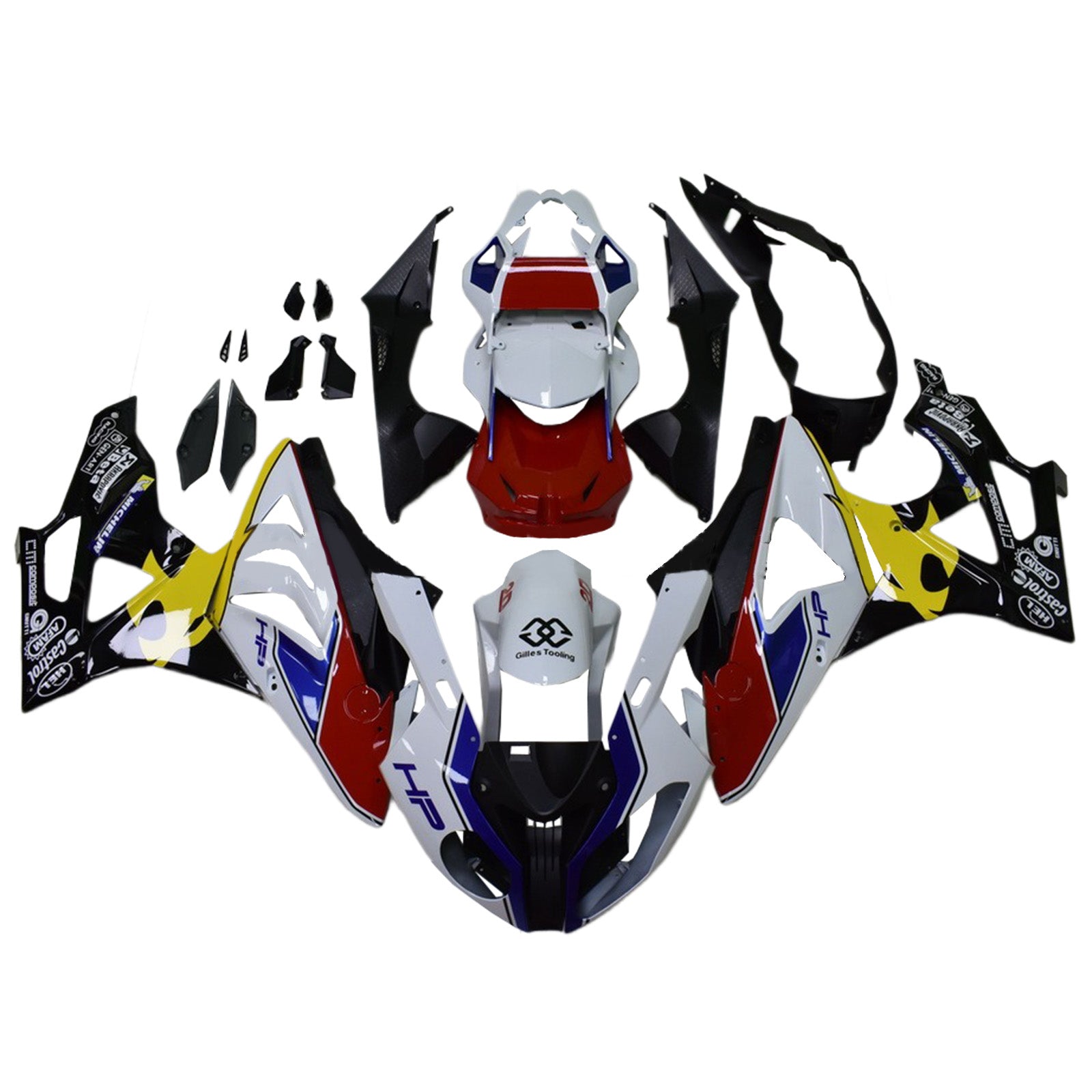 Amotopart BMW S1000RR 2009-2014 Fairing Kit Bodywork Plastic ABS