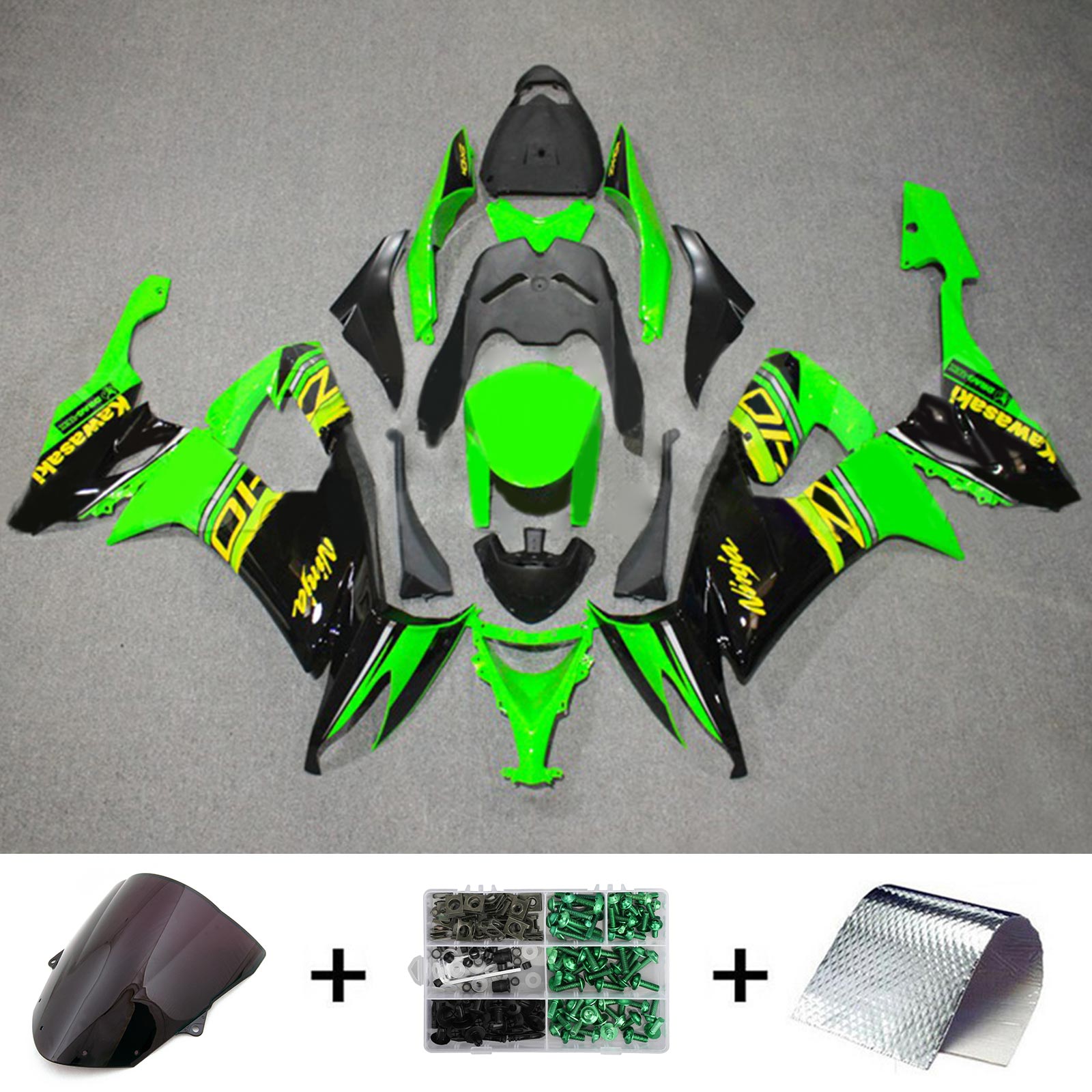 Kit Carenado Kawasaki ZX10R 2008-2010 Carrocería Plástico ABS