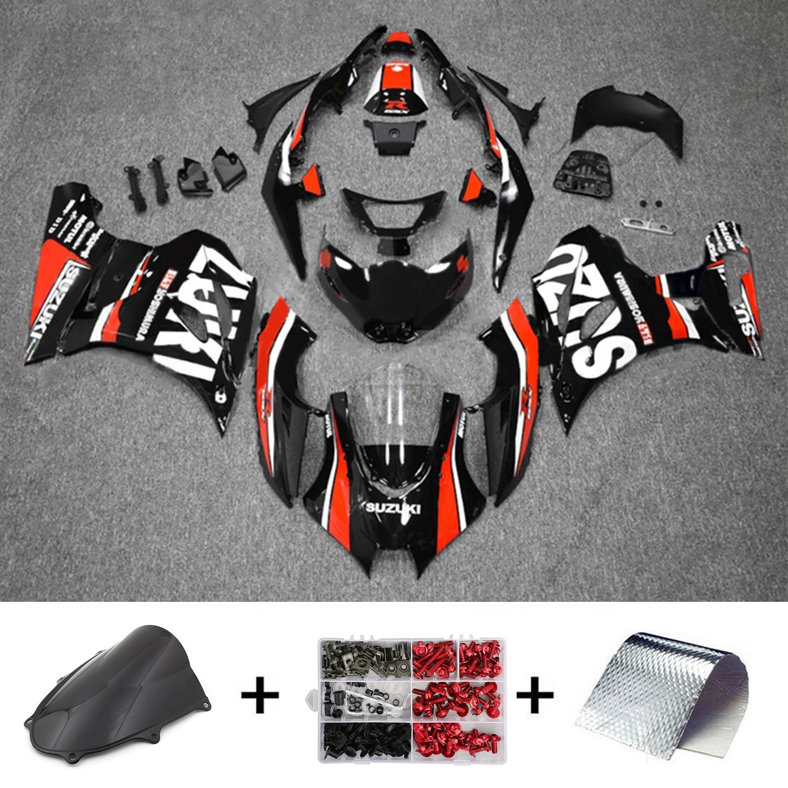 Suzuki GSXR1000 2017-2024 K17 Fairing Kit Bodywork Plastic ABS