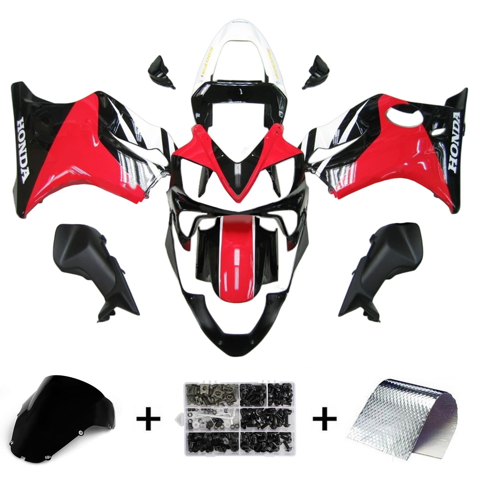 Honda CBR600 F4i 2001-2003 Kit Carenado Carrocería Plástico ABS