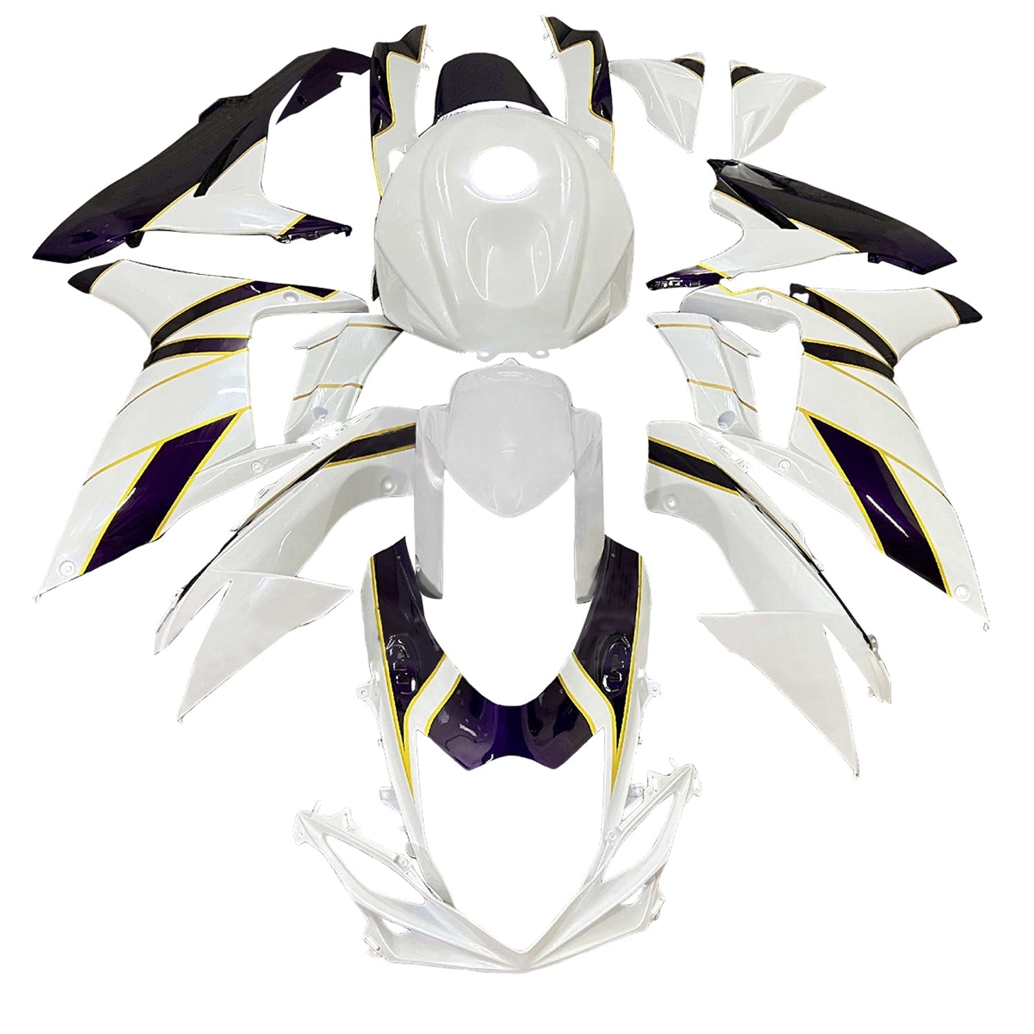 Injection Fairing Kit Bodywork Plastic ABS For Suzuki GSXR 600/750 2011-2025 K11