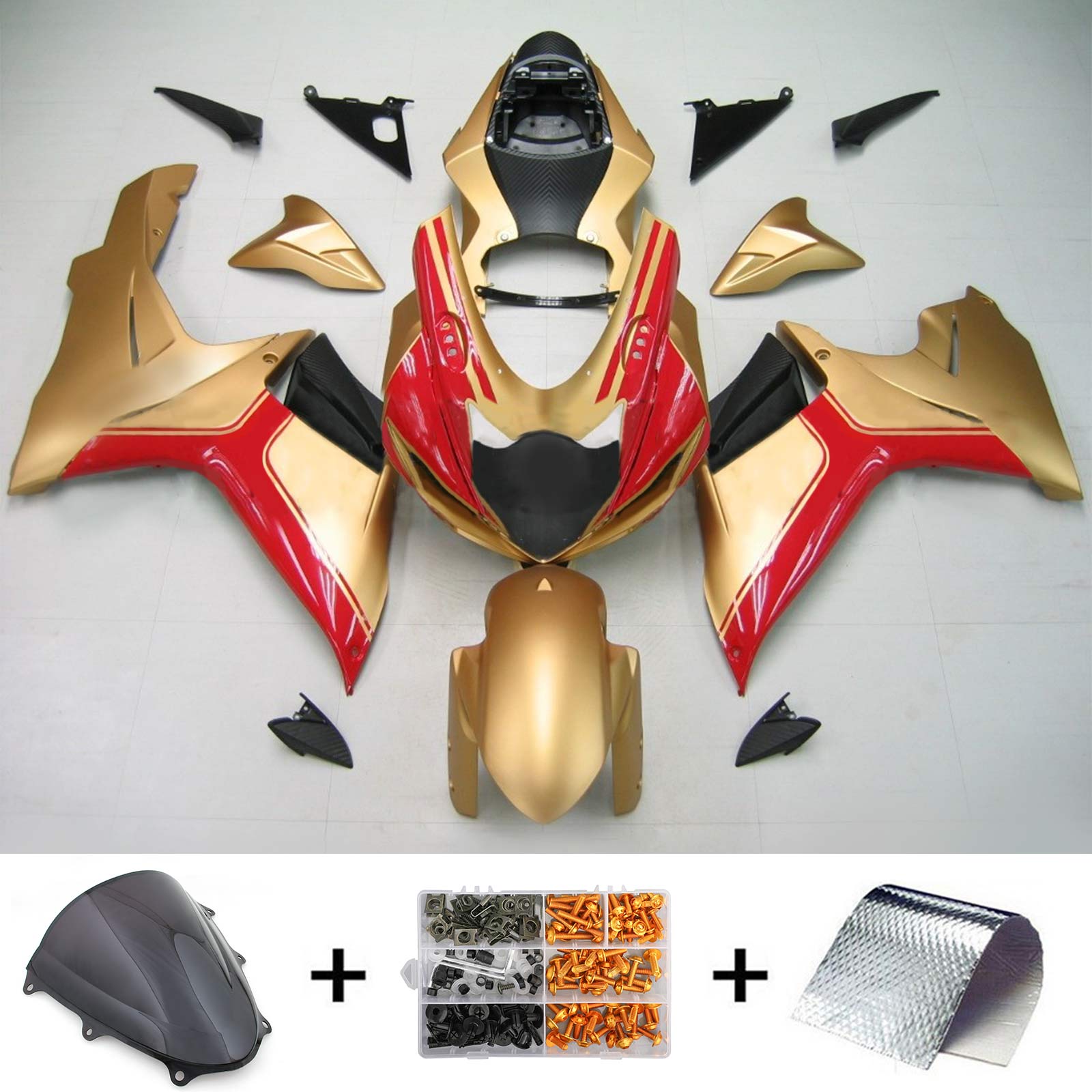 Suzuki GSXR 600/750 2011-2024 K11 Fairing Kit Bodywork Plastic ABS