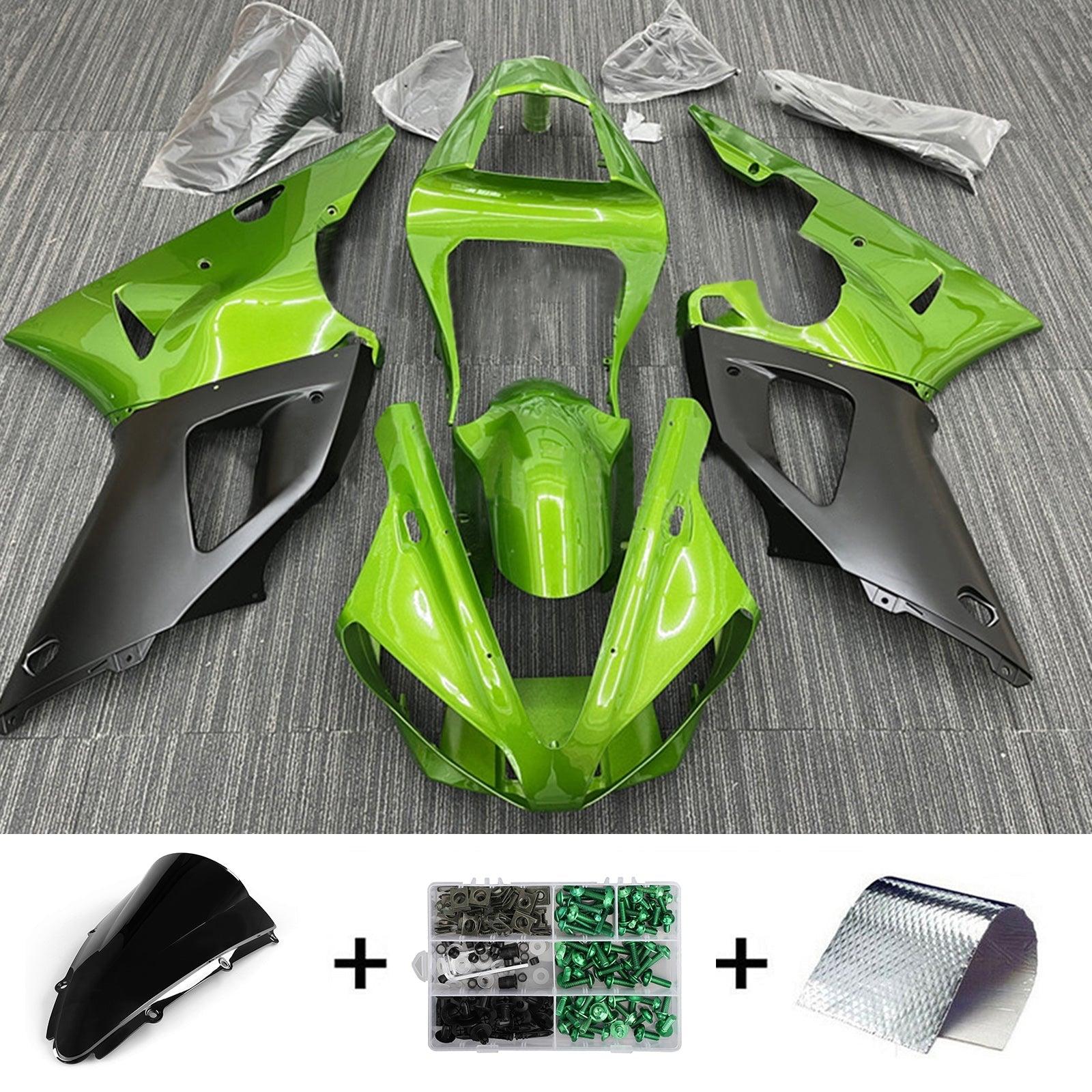 Yamaha YZF 1000 R1 2000-2001 Kit Carenado Carrocería Plástico ABS