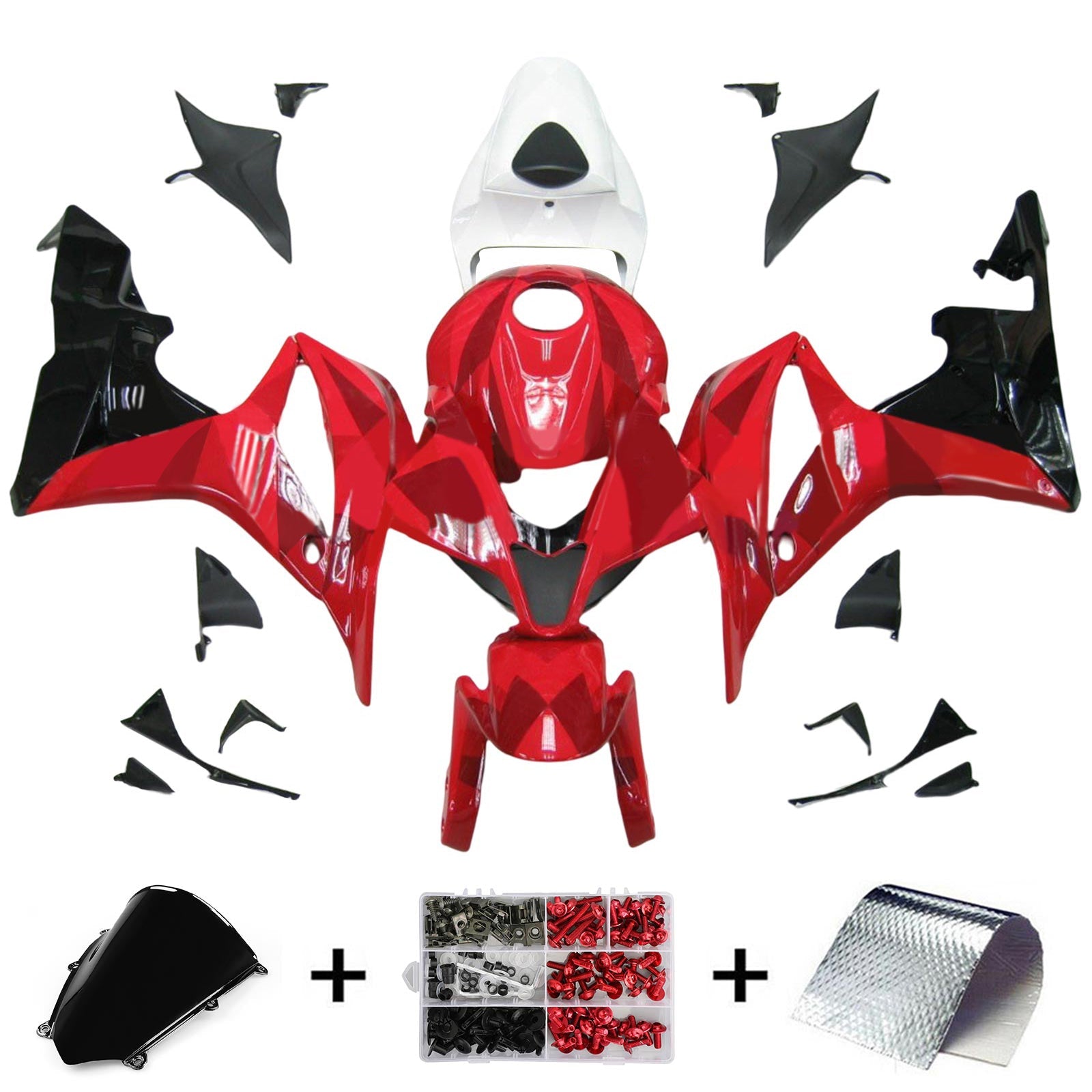 Honda CBR600RR 2007-2008 F5 Fairing Kit Bodywork Plastic ABS