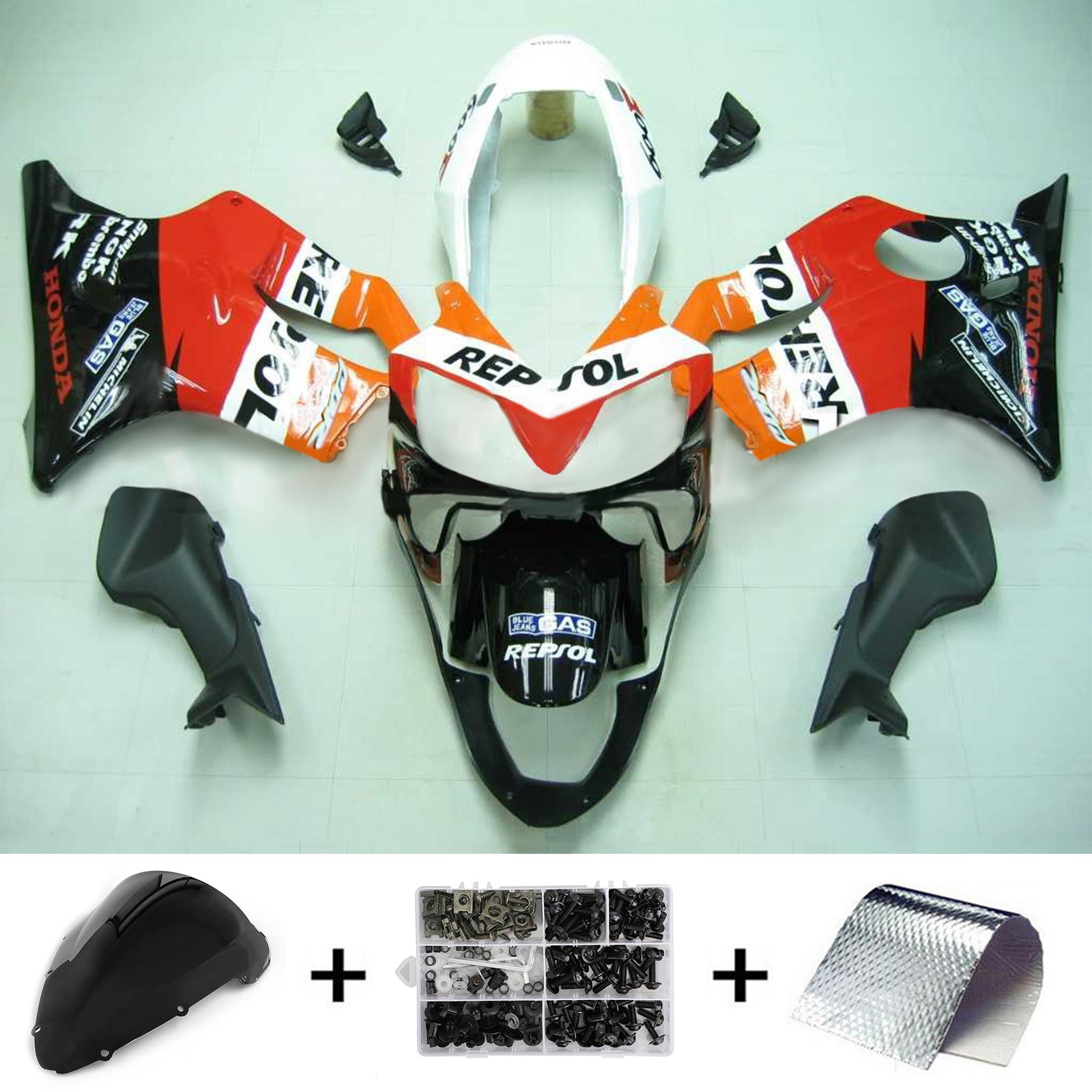 Kit Carenado Honda CBR600 F4i 2004-2007