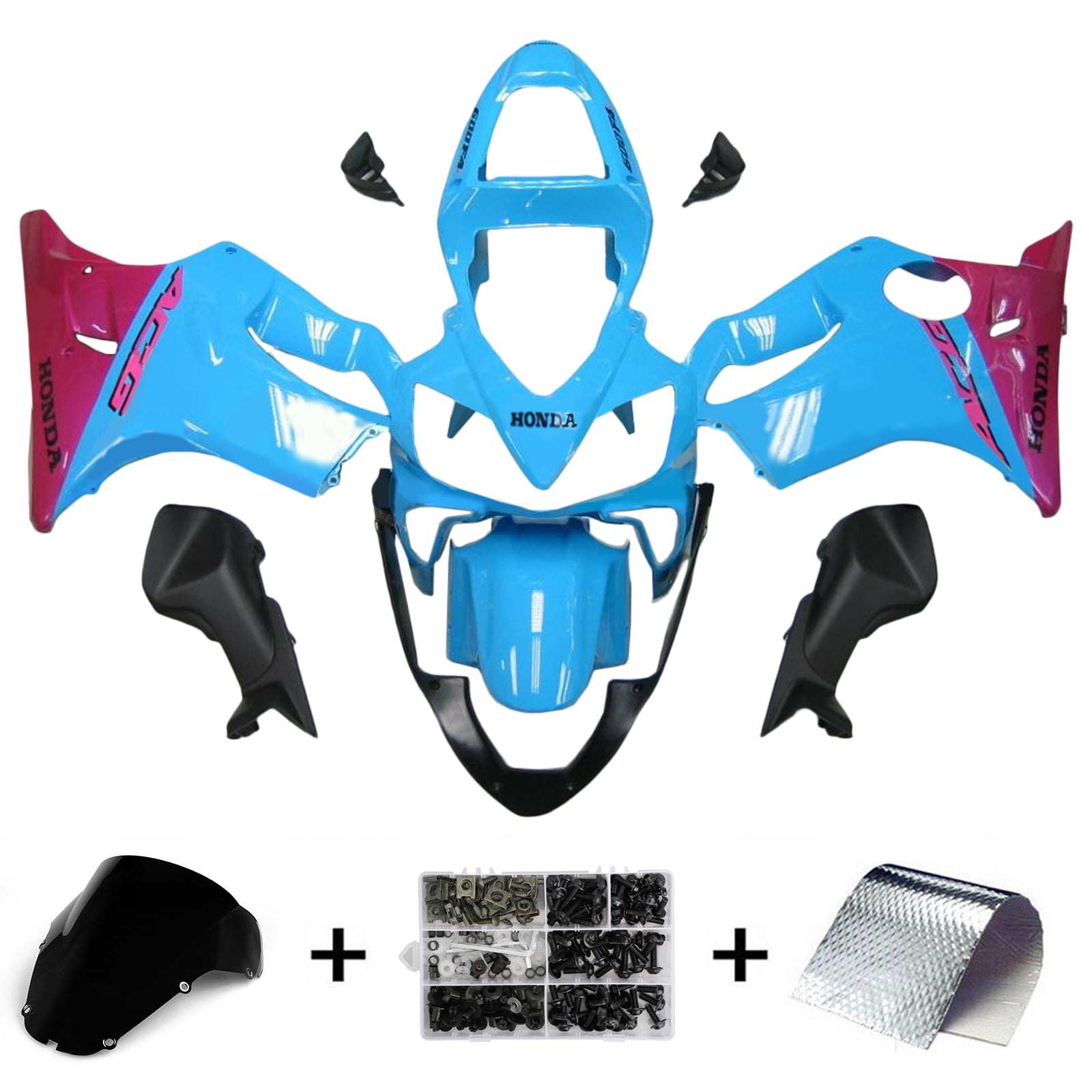 Honda CBR600 F4i 2001-2003 Kit Carenado Carrocería Plástico ABS