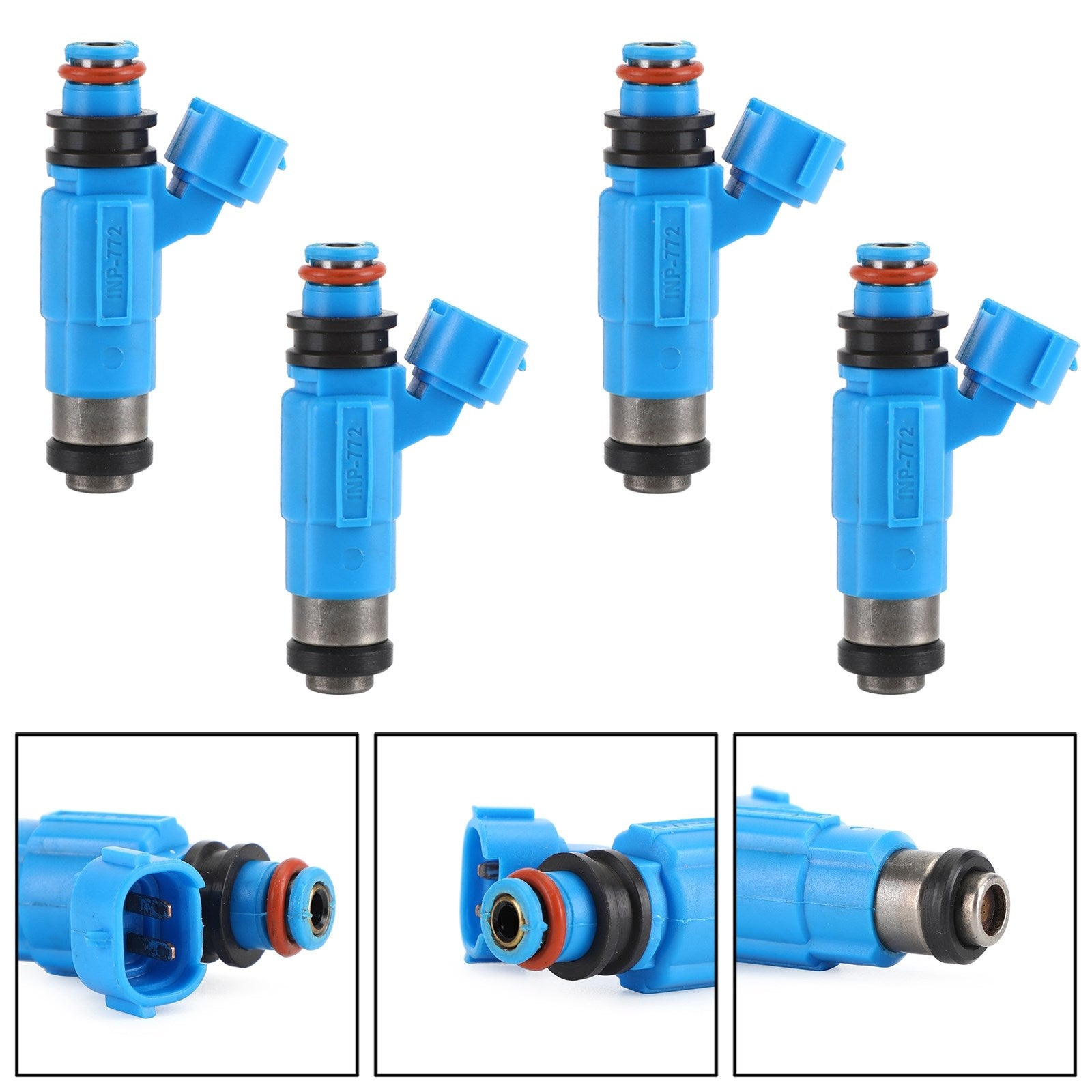 4PCS INP-772 Fuel Injector fit for Suzuki Carry Mazda BT-50/B-2.6 Generic