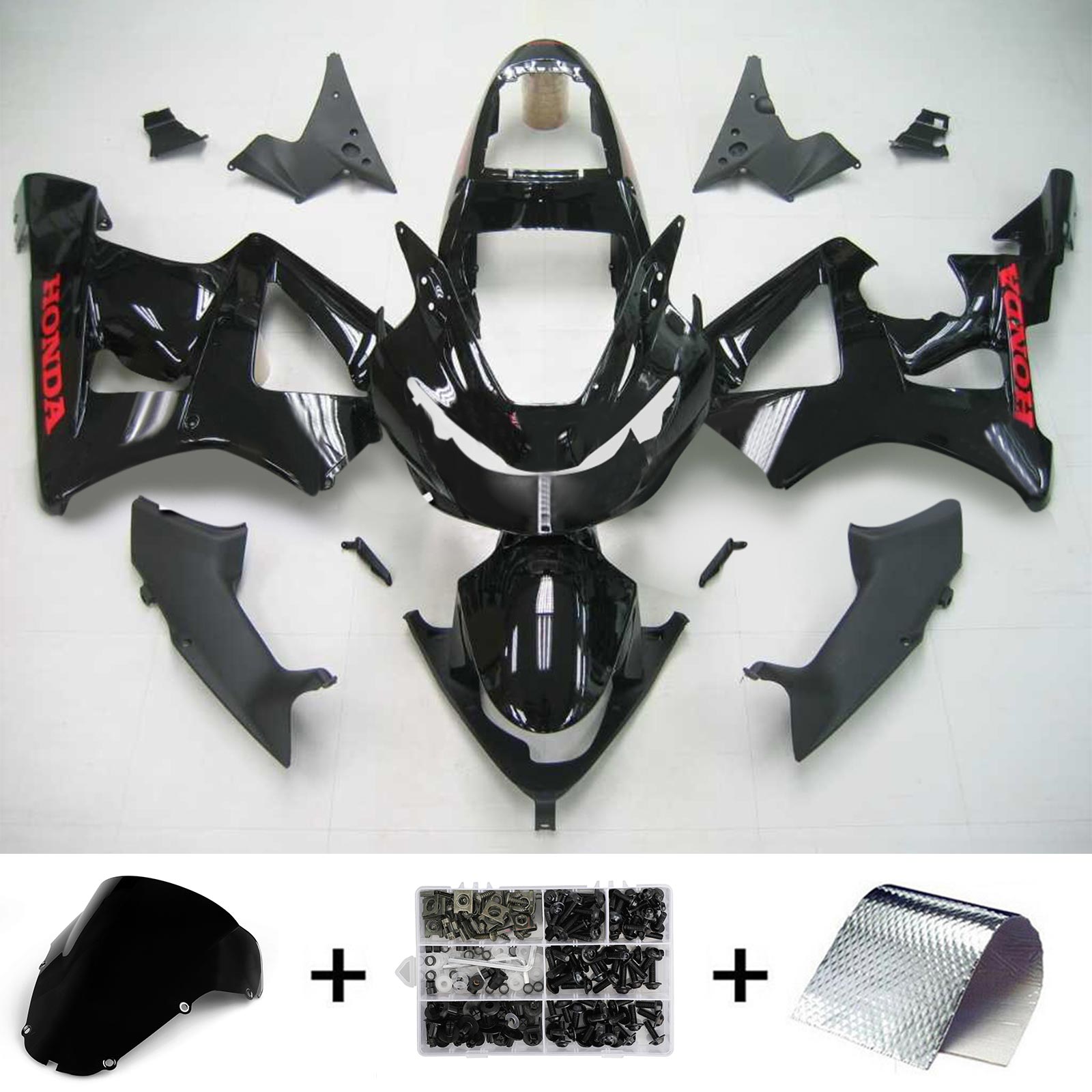 Honda CBR929RR 2000-2001 Fairing Kit Bodywork Plastic ABS