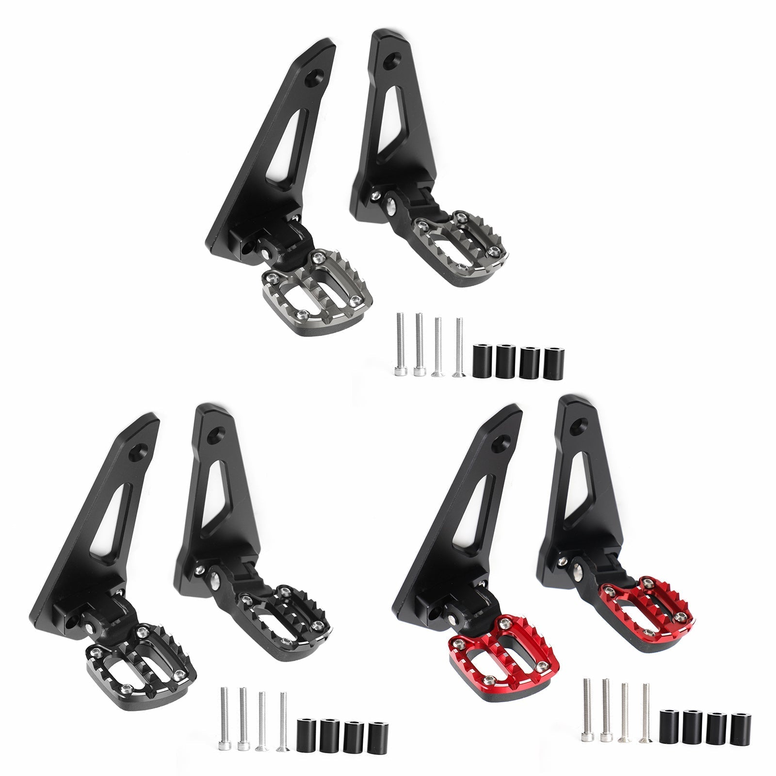 Rear Footrests Foot Peg fit for Honda X-ADV X ADV 750 2021 Generic