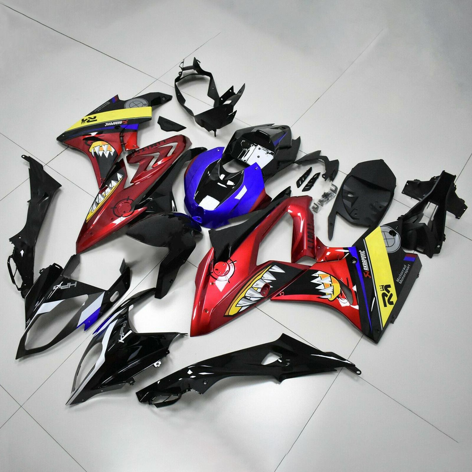 Injection Fairing Kit Bodywork Plastic ABS fit For BMW S1000RR 2017-2018 Generic