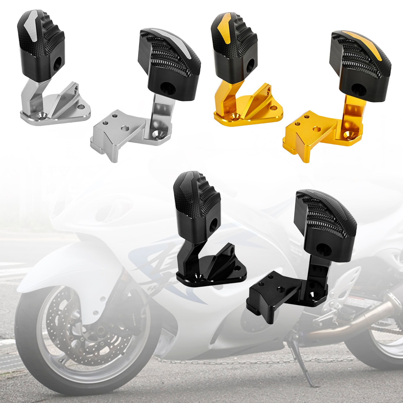 Suzuki Gsxr1300 Hayabusa 2021-2023 Almohadilla Protectora Cnc Deslizante De Motor Estator