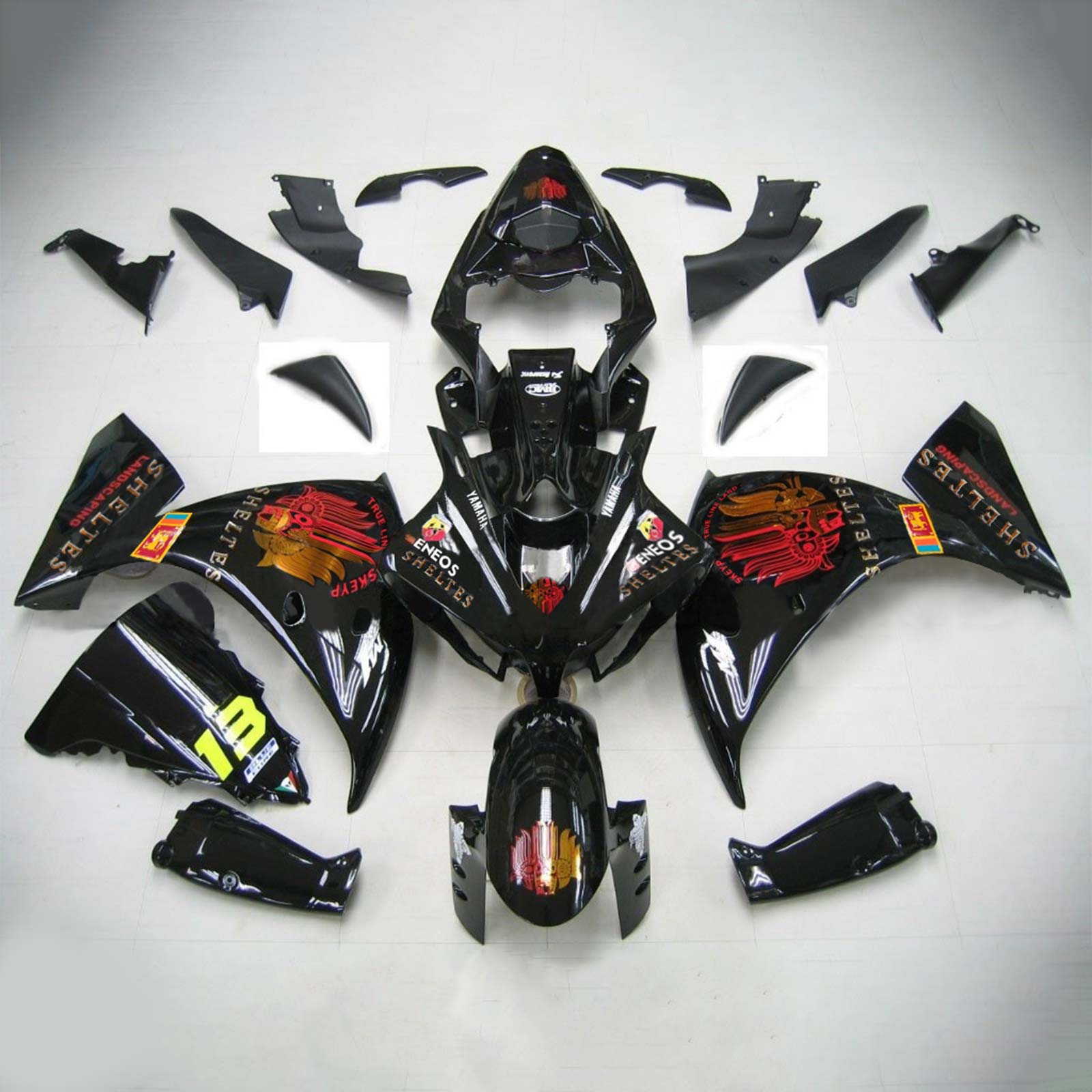 Kit de carenado para Yamaha YZF 1000 R1 2009-2011 Genérico