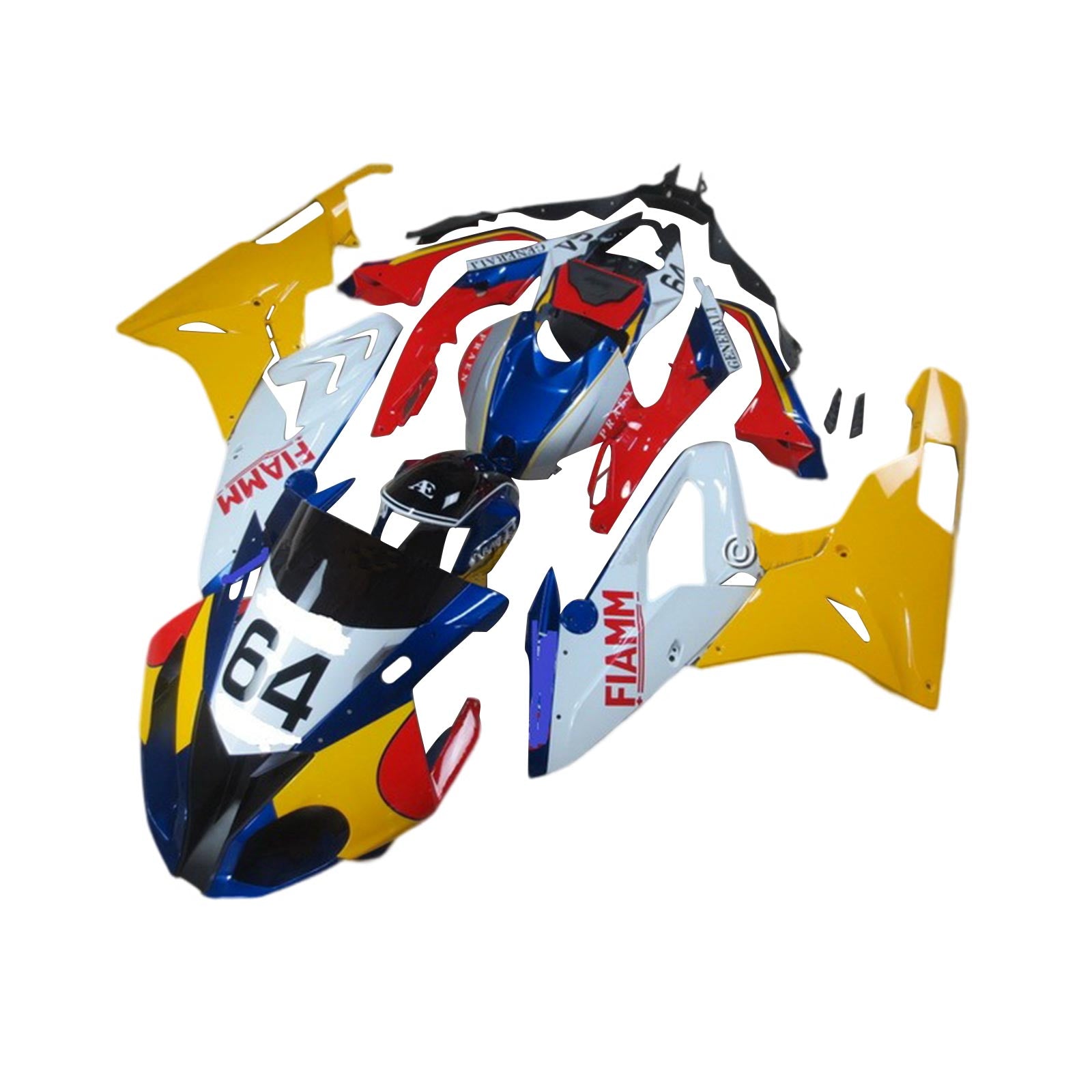 Amotopart BMW S1000RR 2015-2016 Fairing Kit Bodywork Plastic ABS