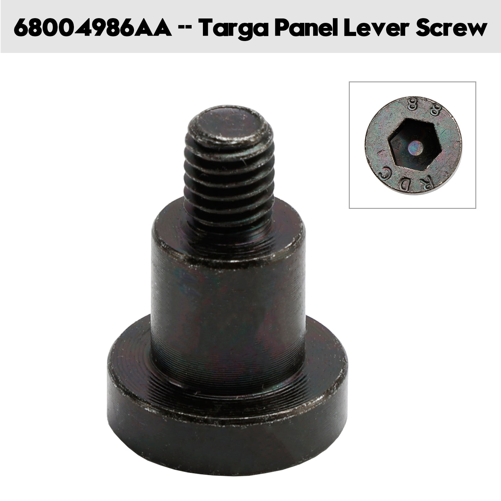 Targa Panel Lever Screw 68004986AA for Jeep Wrangler 2007-2017