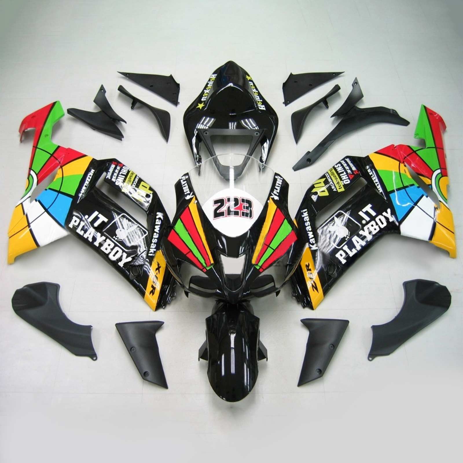 Fairing Kit For Kawasaki ZX6R 636 2007-2008 Generic