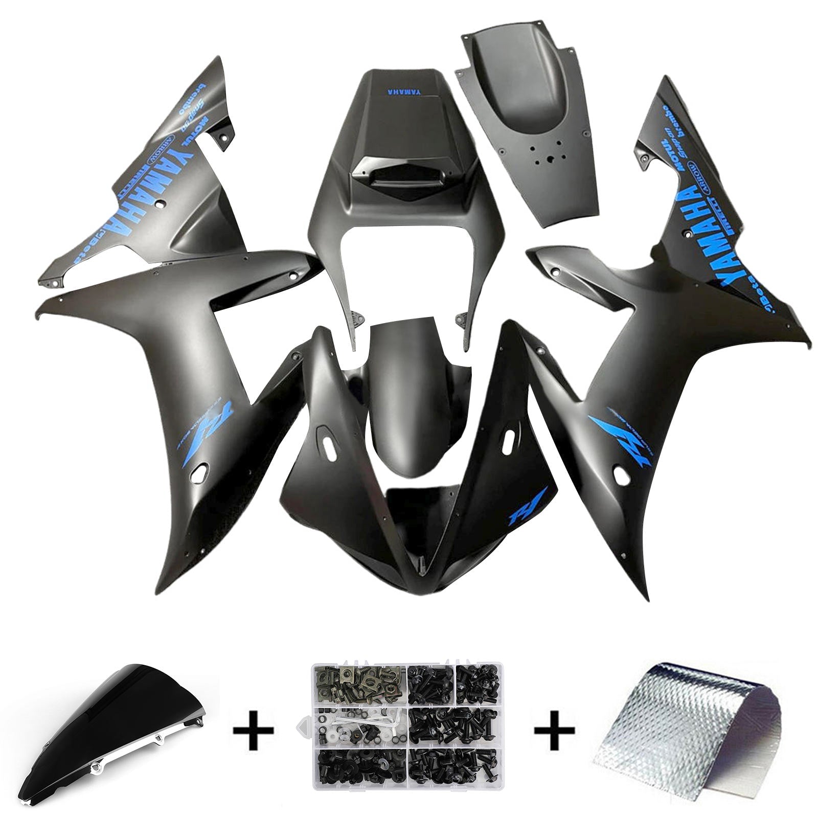 Yamaha YZF 1000 R1 2002-2003 Kit Carenado Carrocería Plástico ABS