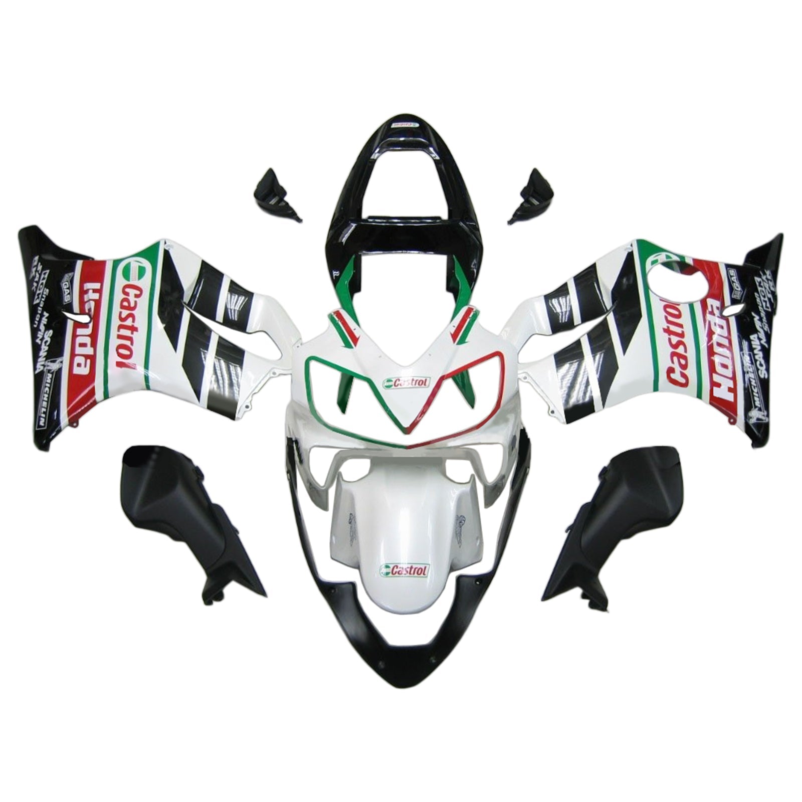 Honda CBR600 F4i 2001-2003 Kit Carenado Carrocería Plástico ABS