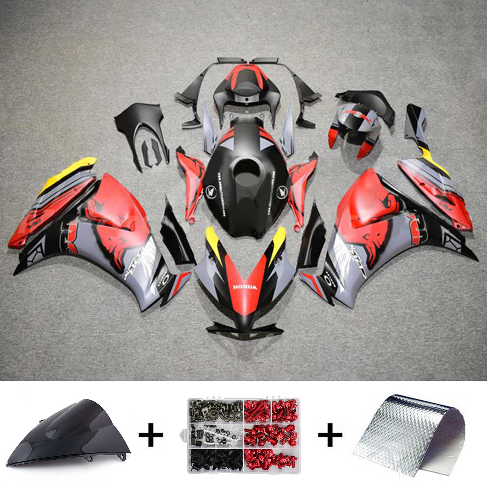 Honda CBR1000RR 2012-2016 Kit Carenado Carrocería Plástico ABS