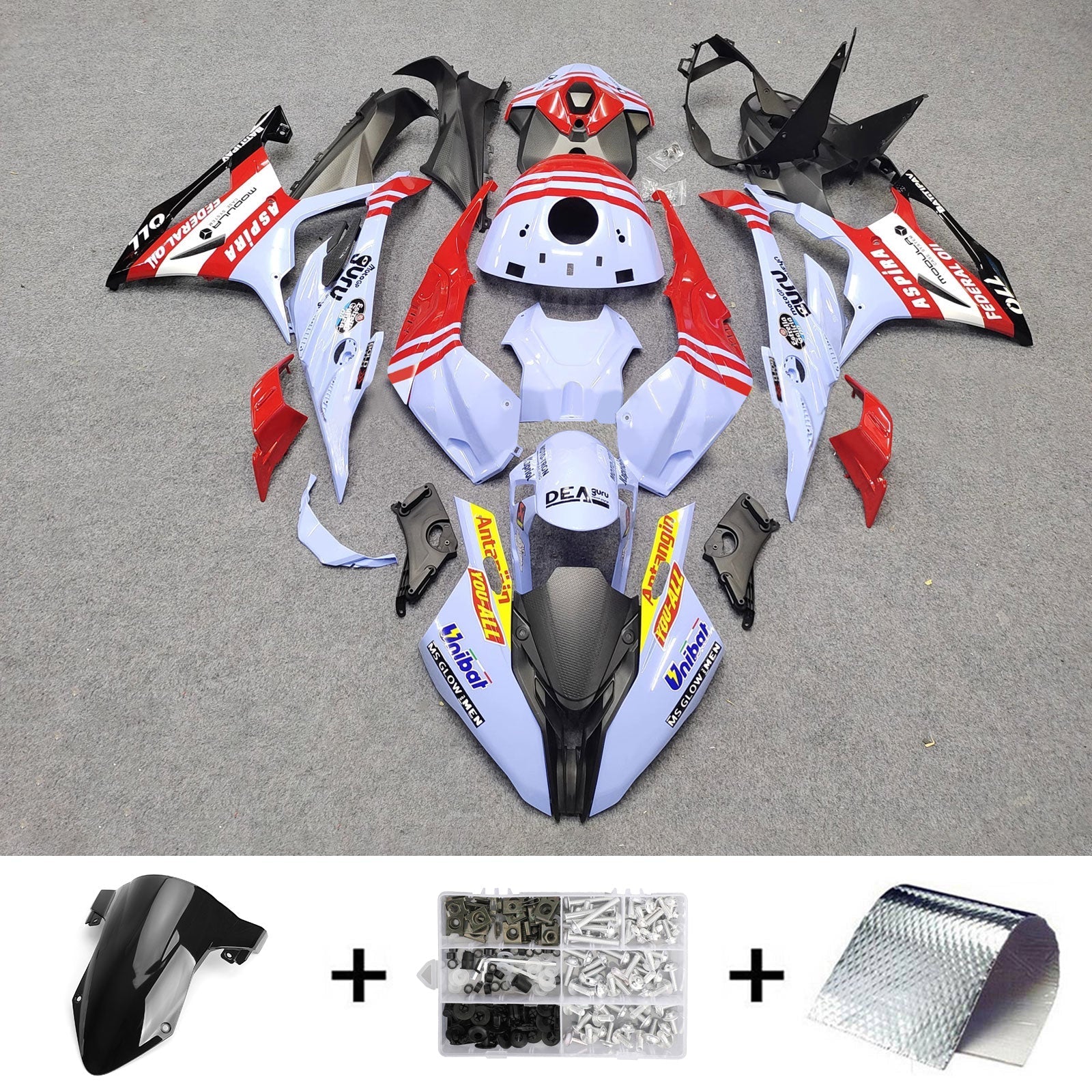 BMW S1000RR 2023-2024 Fairing Kit Bodywork Plastic ABS